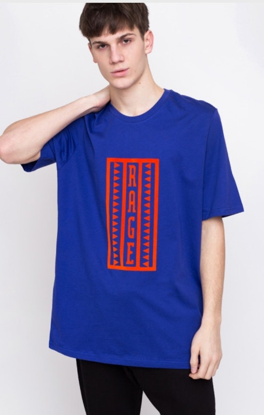 VTG North Face 1992 Retro Rage Tee M Lapis Blue Rare Gorpcore Streetwear Hype
