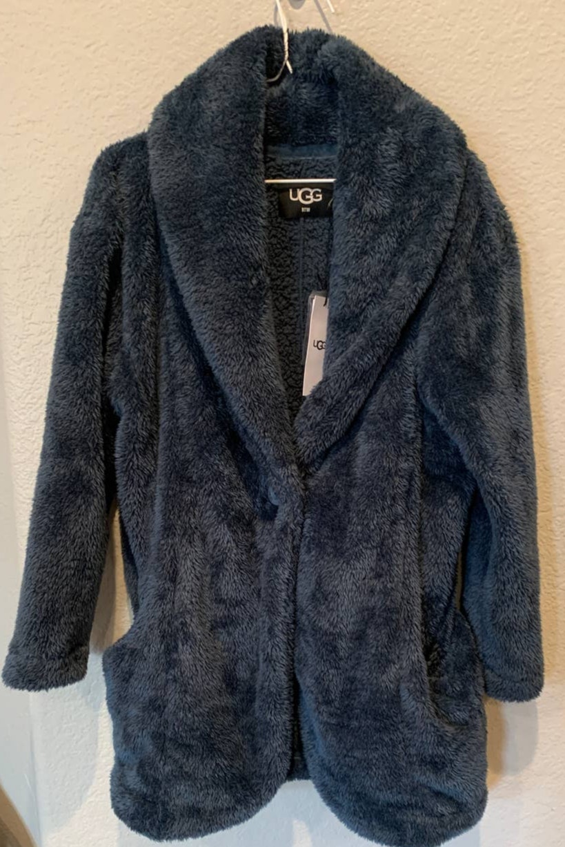 NWT UGG Annona Faux Shearling Travel Cardigan (XS) good