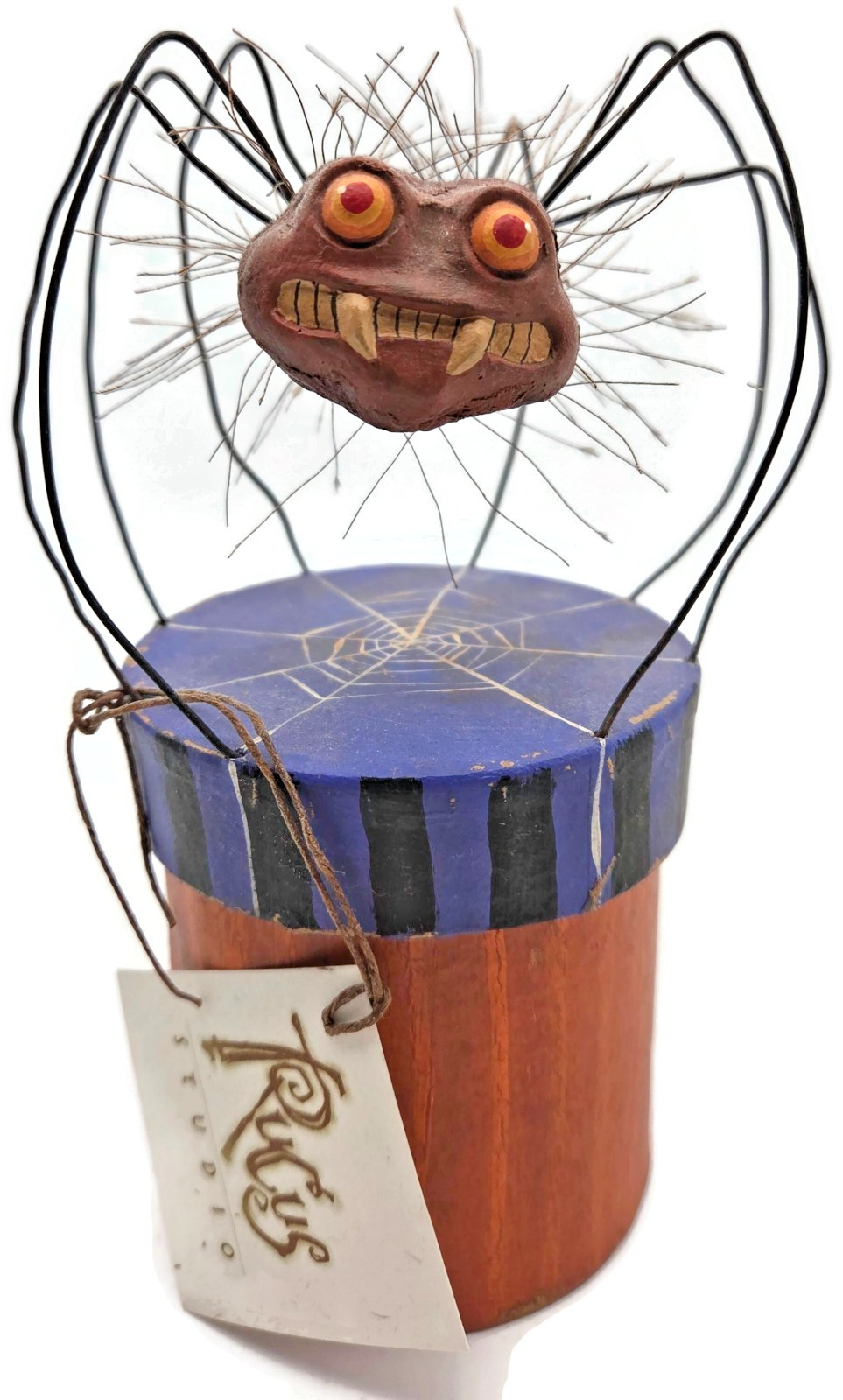 Rucus Studio Salvador Spider Scott Smith Halloween Spooky Candy Container