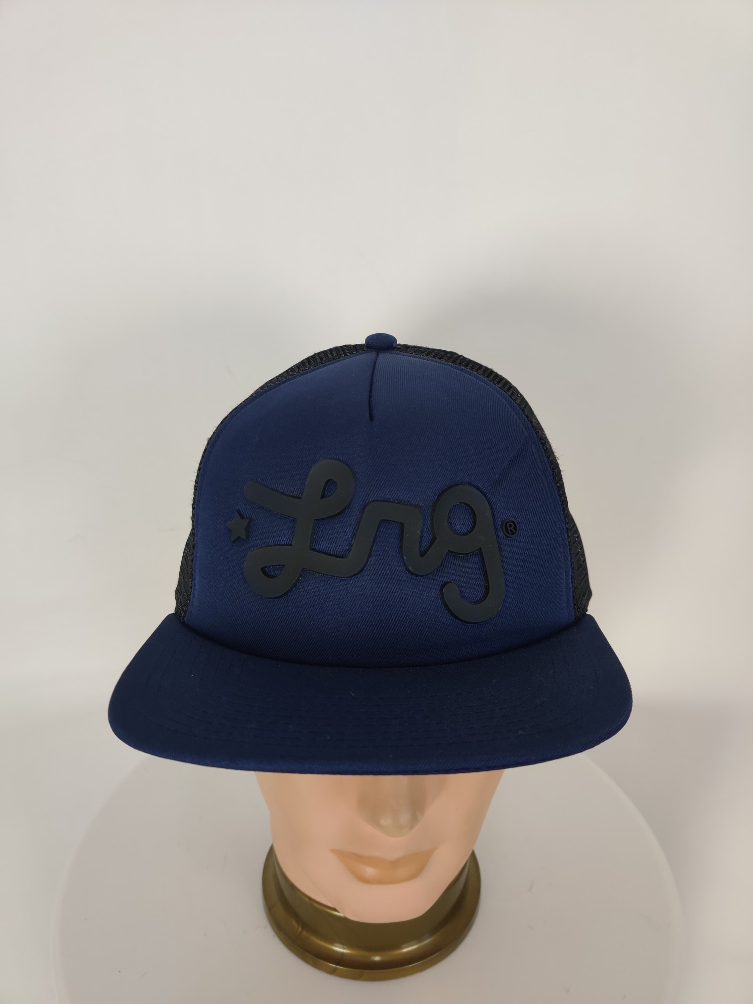 (V) ORIGINAL LRG Unisex hat hiking casual mesh back navy One size  - Picture 1 of 11
