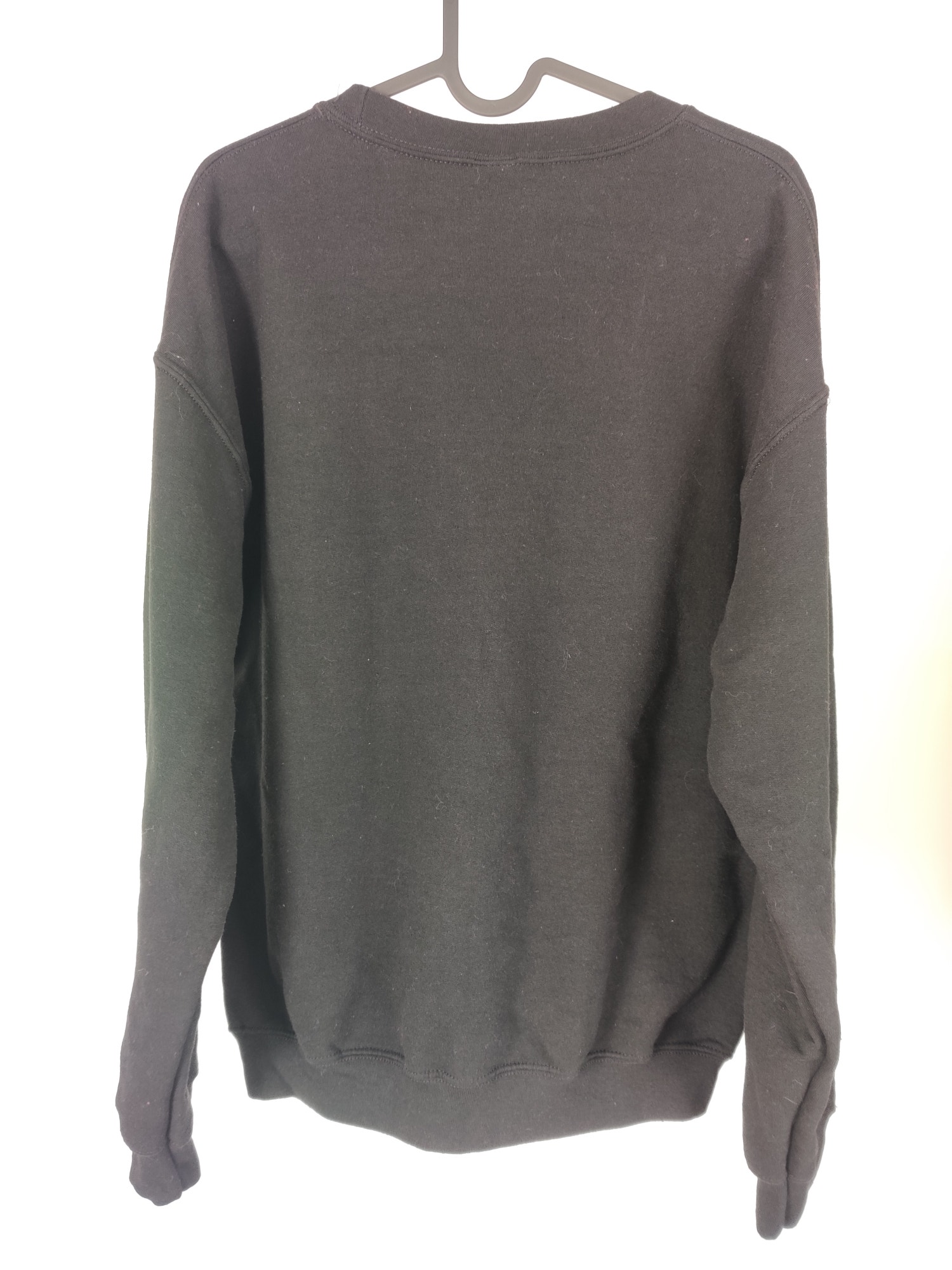 (V) VTG SUPER RARE I GOT LEGAL .. Gildan Men sweater black sz M  - Picture 7 of 8