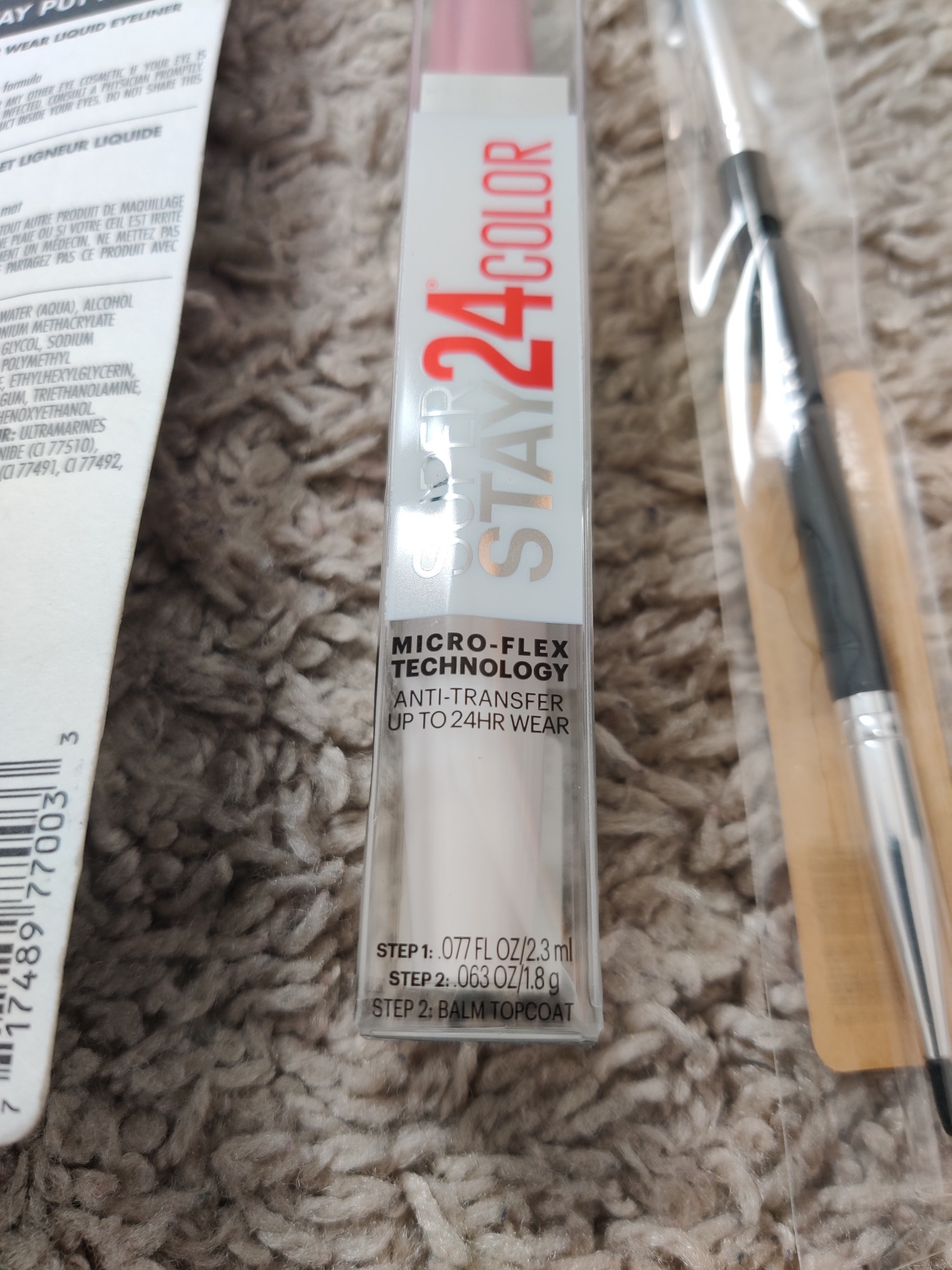 (V) Lot of Maybelline eyeliner crayon lipstick 💄 Millani liquid eyeliner 255 - Picture 7 of 9