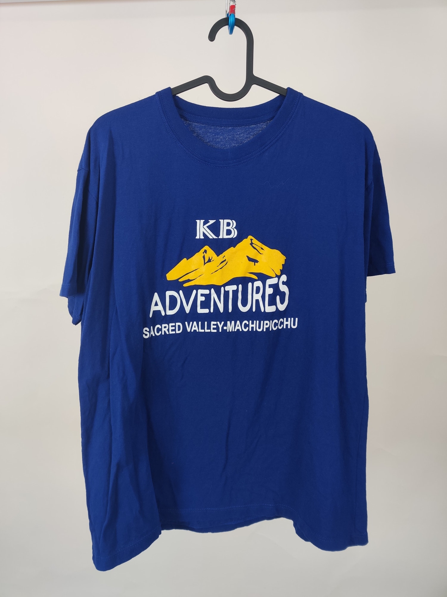 (V) VTG RARE KB Adventures Sacred Valley-Machupicchu Peru Men shirt SS sz S - Picture 2 of 7