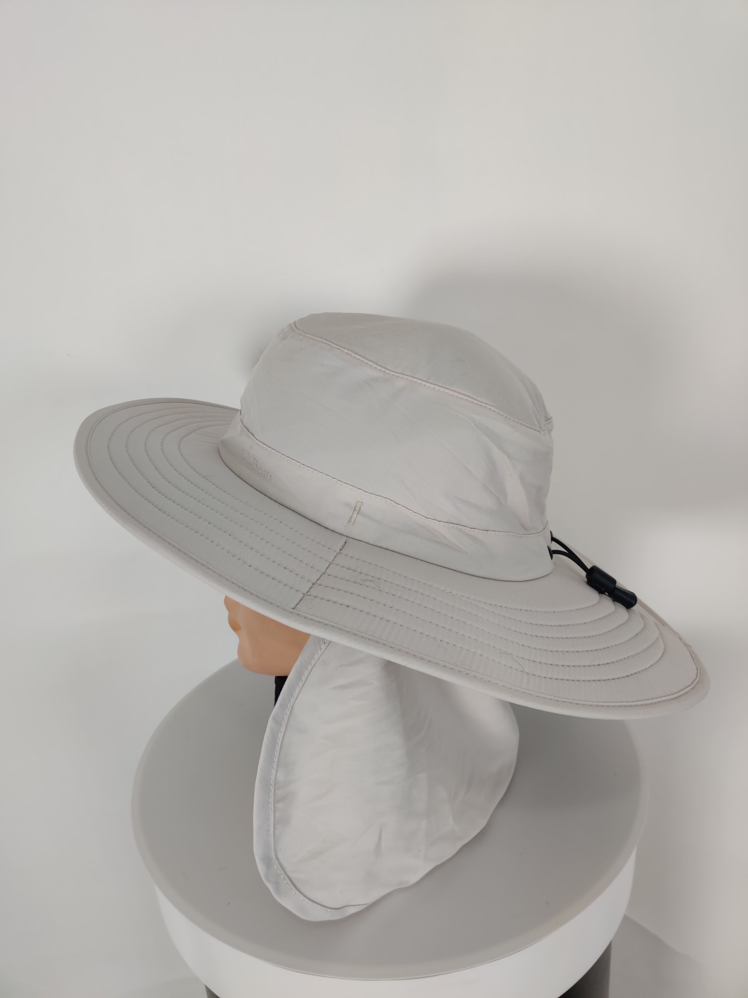 (V) L.L Bean Unisex hat beach hiking summer cream adjustable OS - Picture 12 of 12