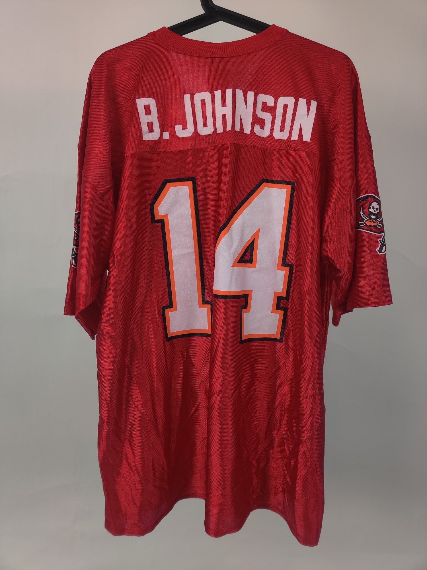(V)NEW Tampa Bay Buccaneers B. Johnson #14 NFL Jersey Men’s XL - Picture 7 of 9