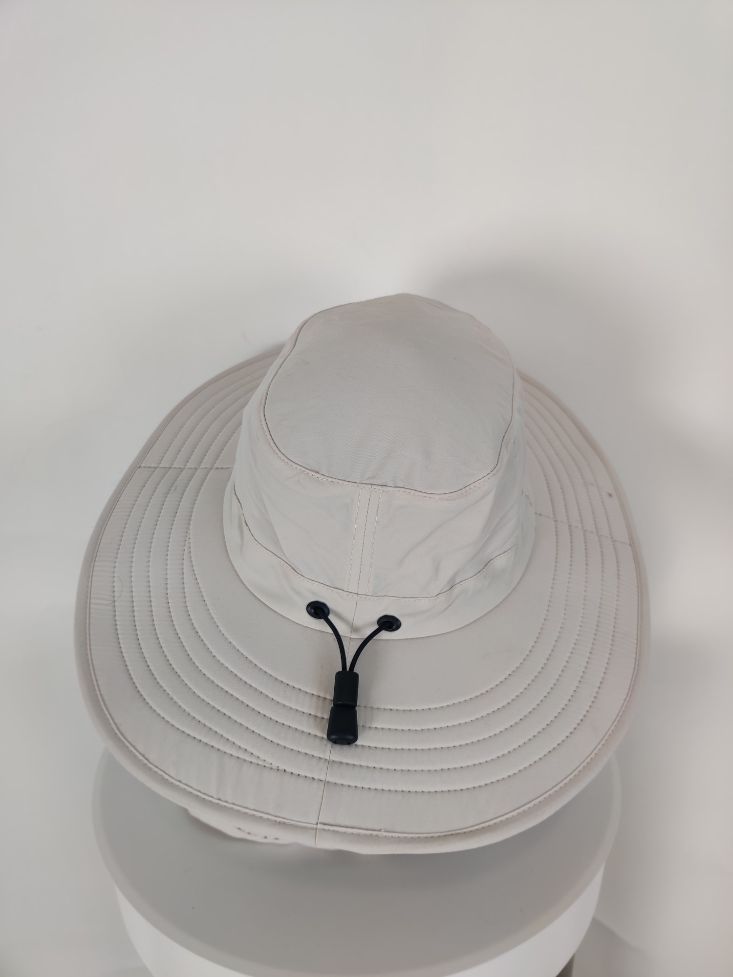 (V) L.L Bean Unisex hat beach hiking summer cream adjustable OS - Picture 10 of 12