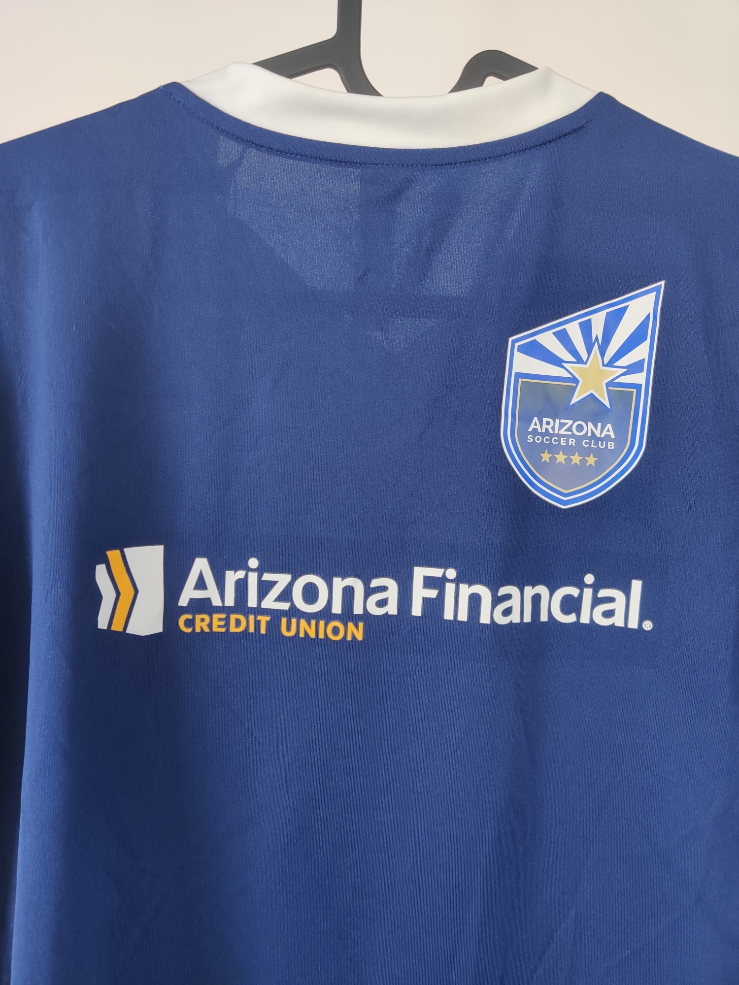 (V) NEW Adidas Aeroready Women Arizona Soccer Club shirt jersey sz M - Picture 9 of 9