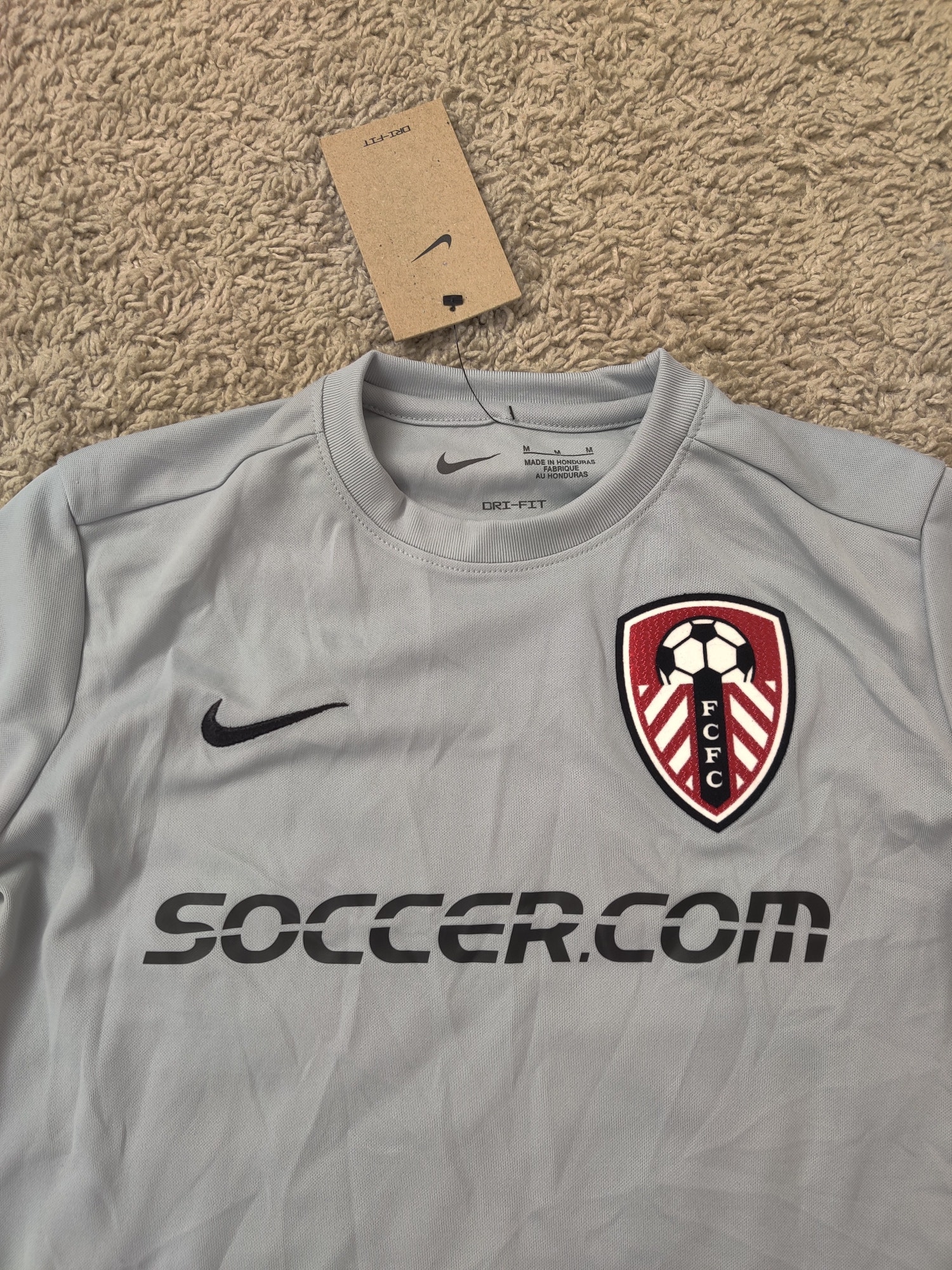 (V) NEW Nike Dri-Fit Youth FCFC #19 shirt soccer jersey sport sz S - Picture 4 of 9