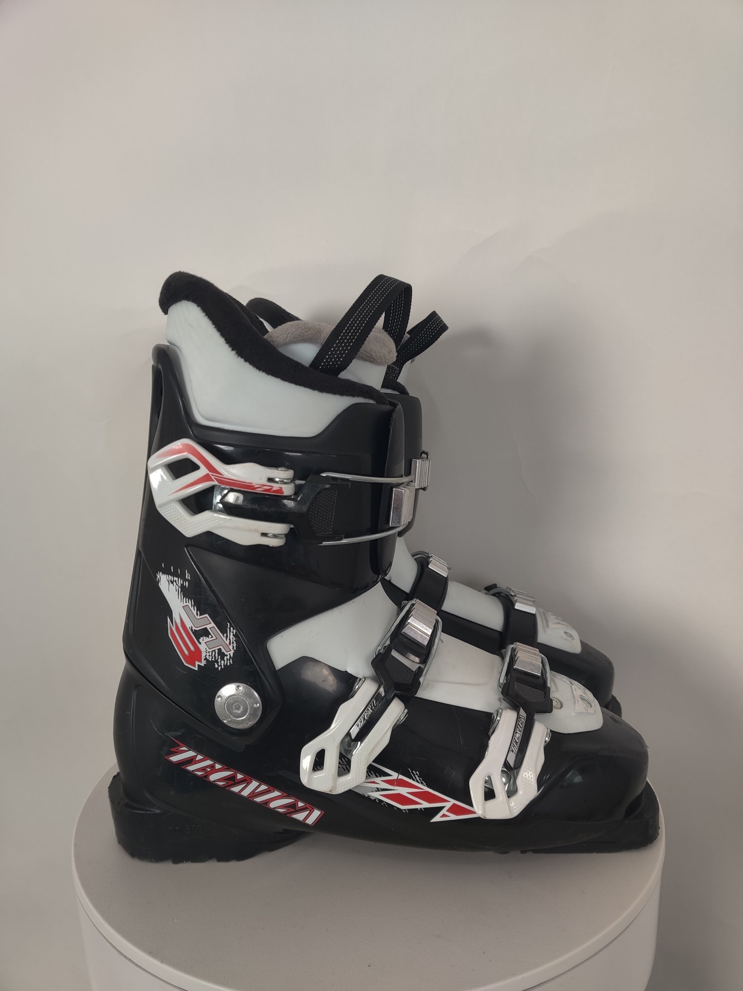 Tecnica JT 3 Jr 25.5-26.5 Mondo Kids Snow Ski Boots 305 mm black/white - Picture 1 of 11
