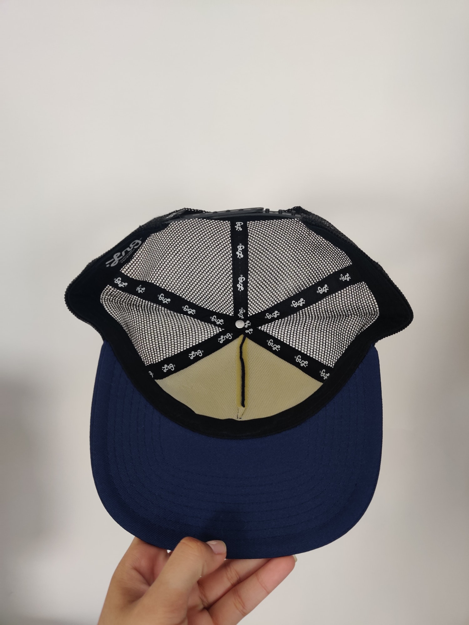 (V) ORIGINAL LRG Unisex hat hiking casual mesh back navy One size  - Picture 10 of 11