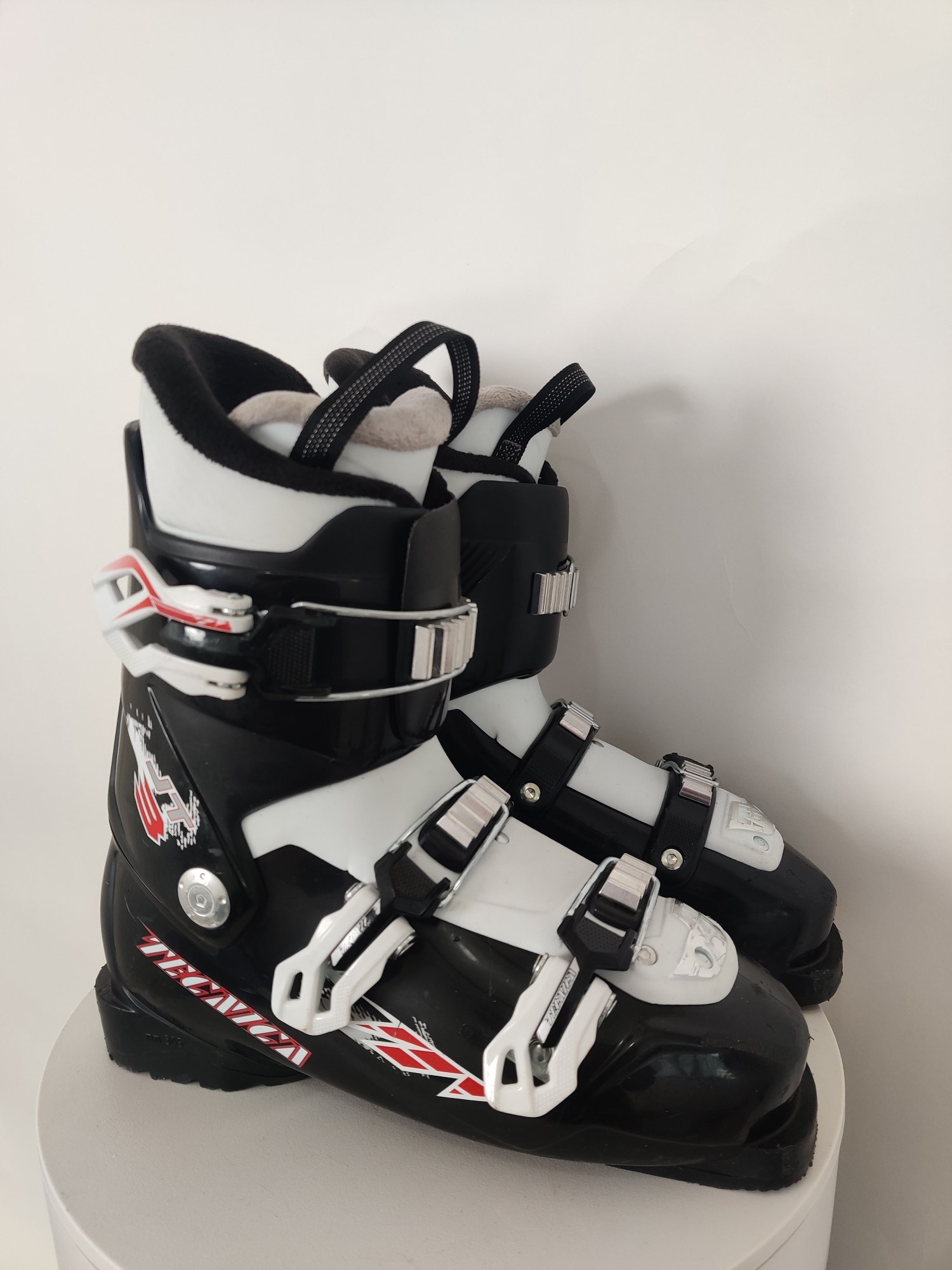Tecnica JT 3 Jr 25.5-26.5 Mondo Kids Snow Ski Boots 305 mm black/white - Picture 3 of 11
