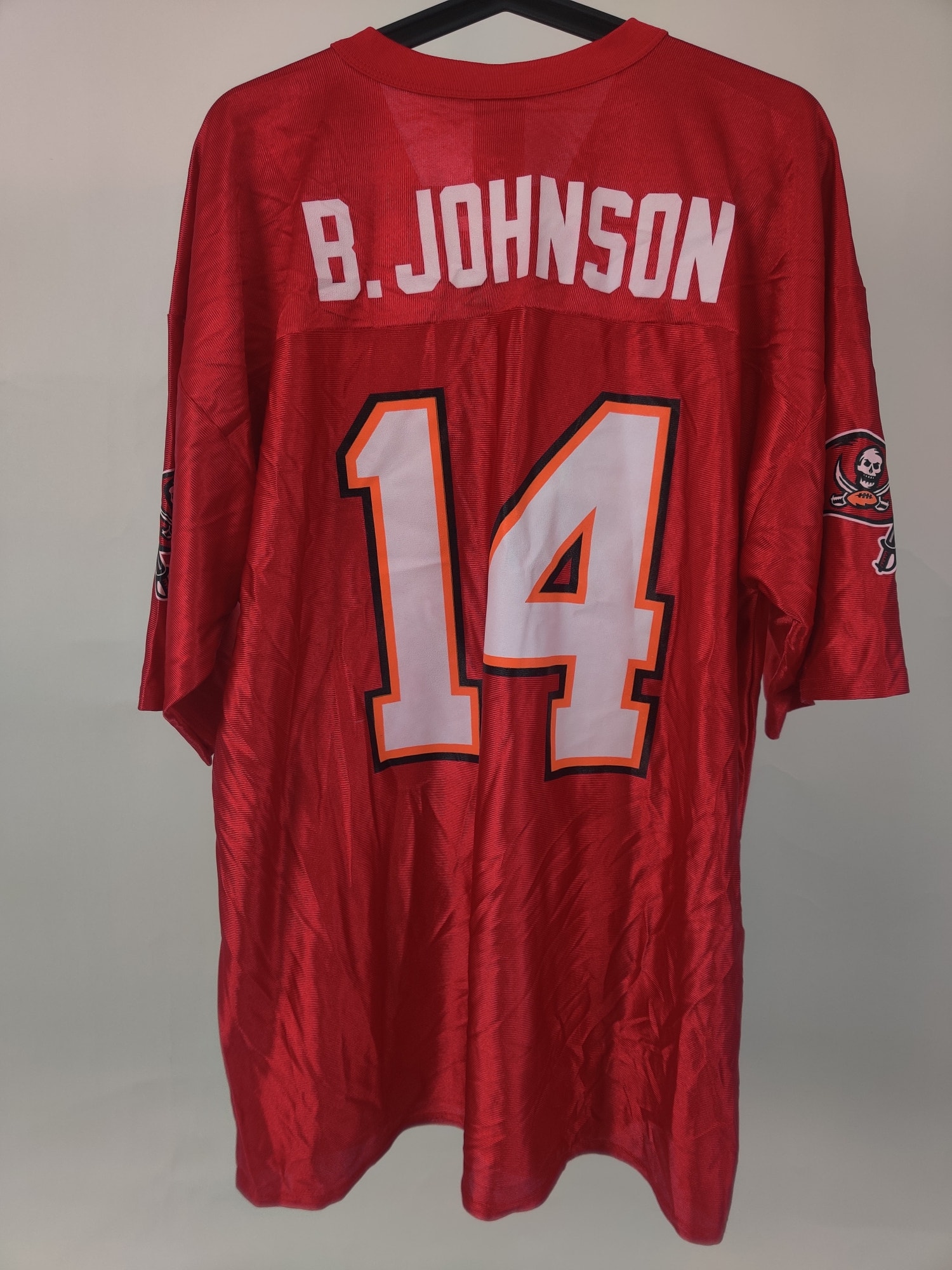 (V)NEW Tampa Bay Buccaneers B. Johnson #14 NFL Jersey Men’s XL - Picture 5 of 9