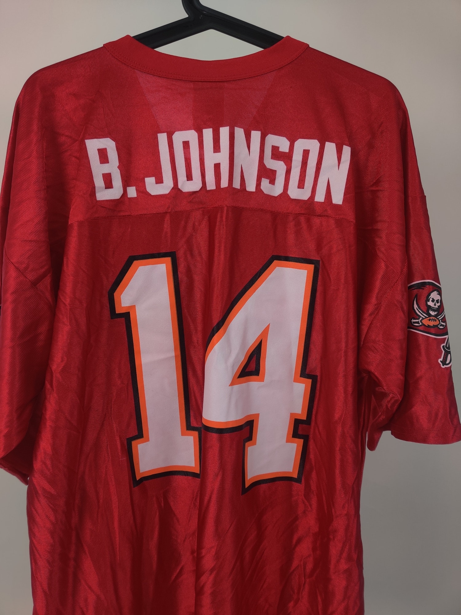 (V)NEW Tampa Bay Buccaneers B. Johnson #14 NFL Jersey Men’s XL - Picture 6 of 9