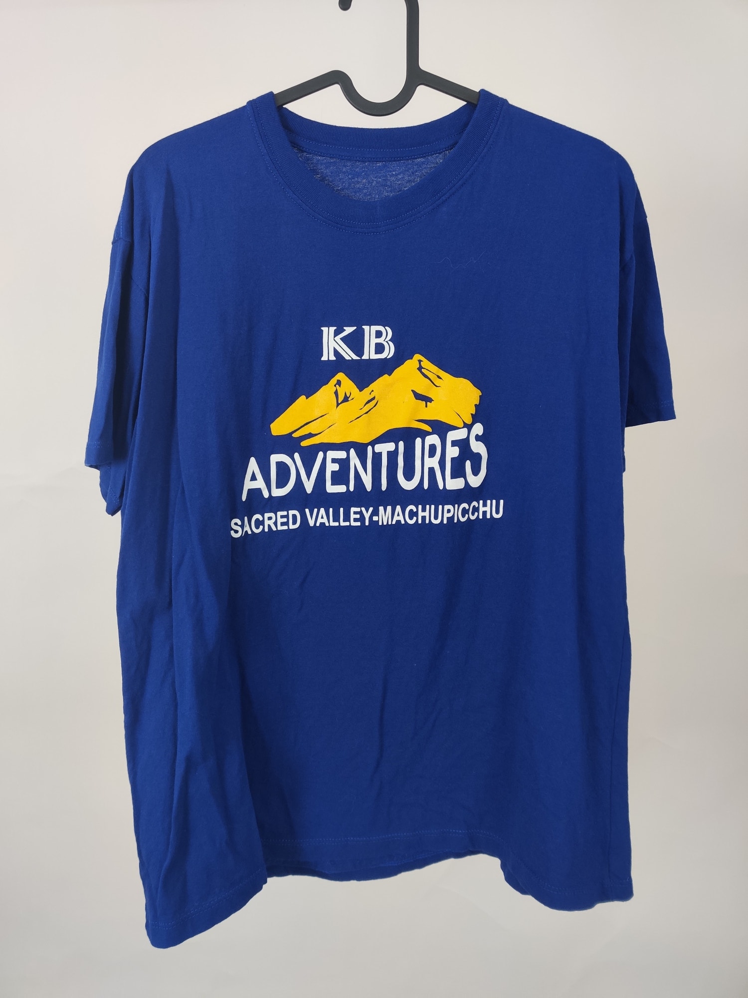 (V) VTG RARE KB Adventures Sacred Valley-Machupicchu Peru Men shirt SS sz S - Picture 3 of 7
