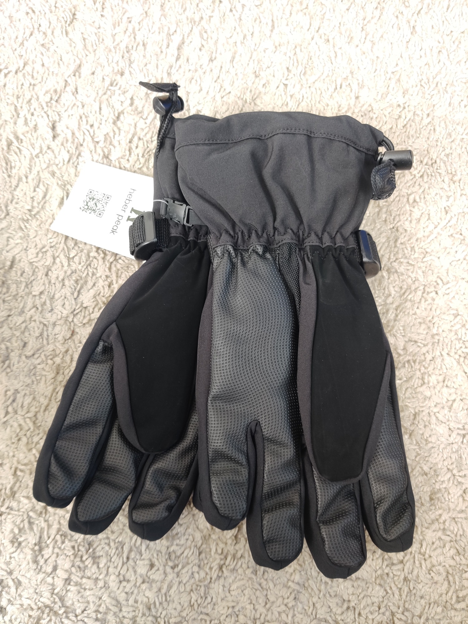 (V) Heber Peak Viggest 5 Finger Glove MEN'S SKI AND SNOW WATERPROOF MITTENS SZ 9 - Picture 4 of 10