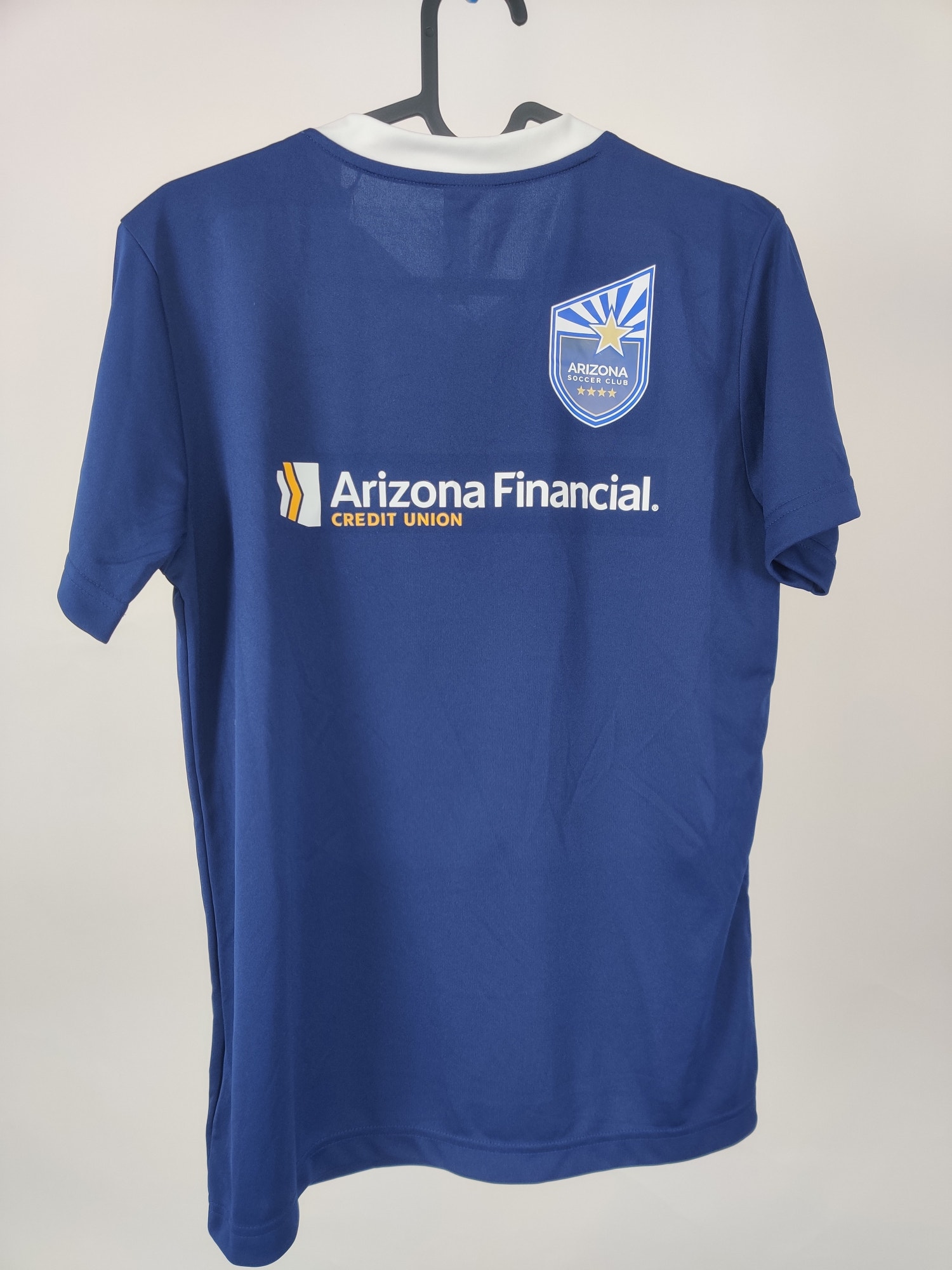 (V) NEW Adidas Aeroready Women Arizona Soccer Club shirt jersey sz M - Picture 8 of 9
