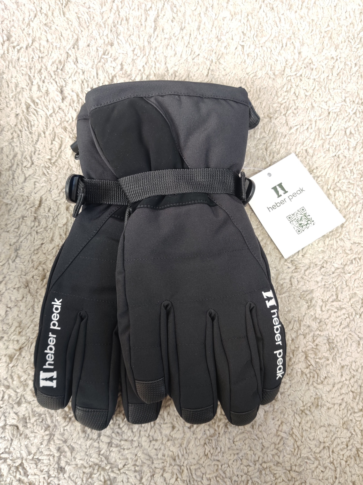 (V) Heber Peak Viggest 5 Finger Glove MEN'S SKI AND SNOW WATERPROOF MITTENS SZ 9 - Picture 1 of 10