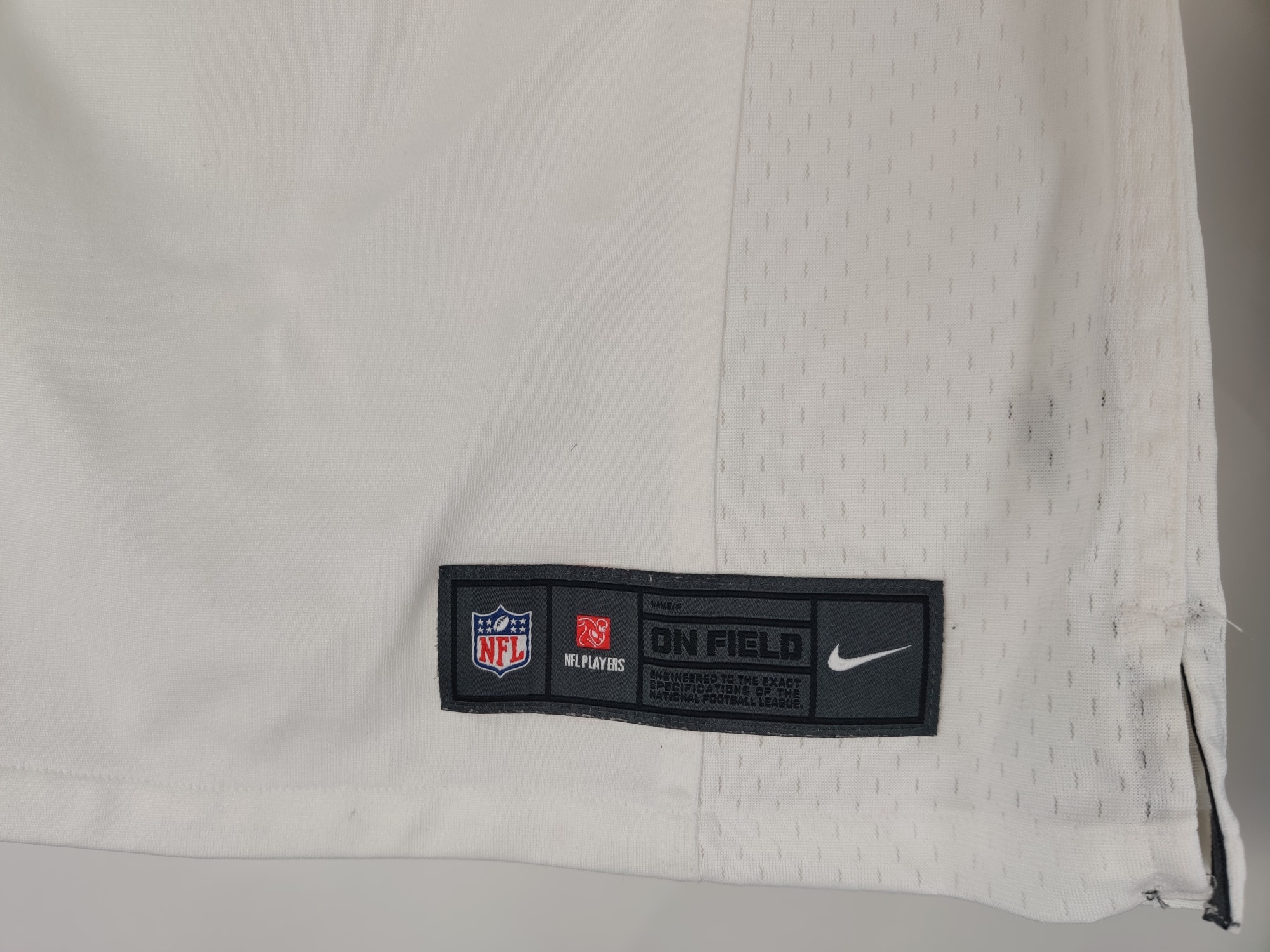 (V) Nike NFL on Field Women jersey Carr #4 white sport football sz S  - Picture 10 of 11