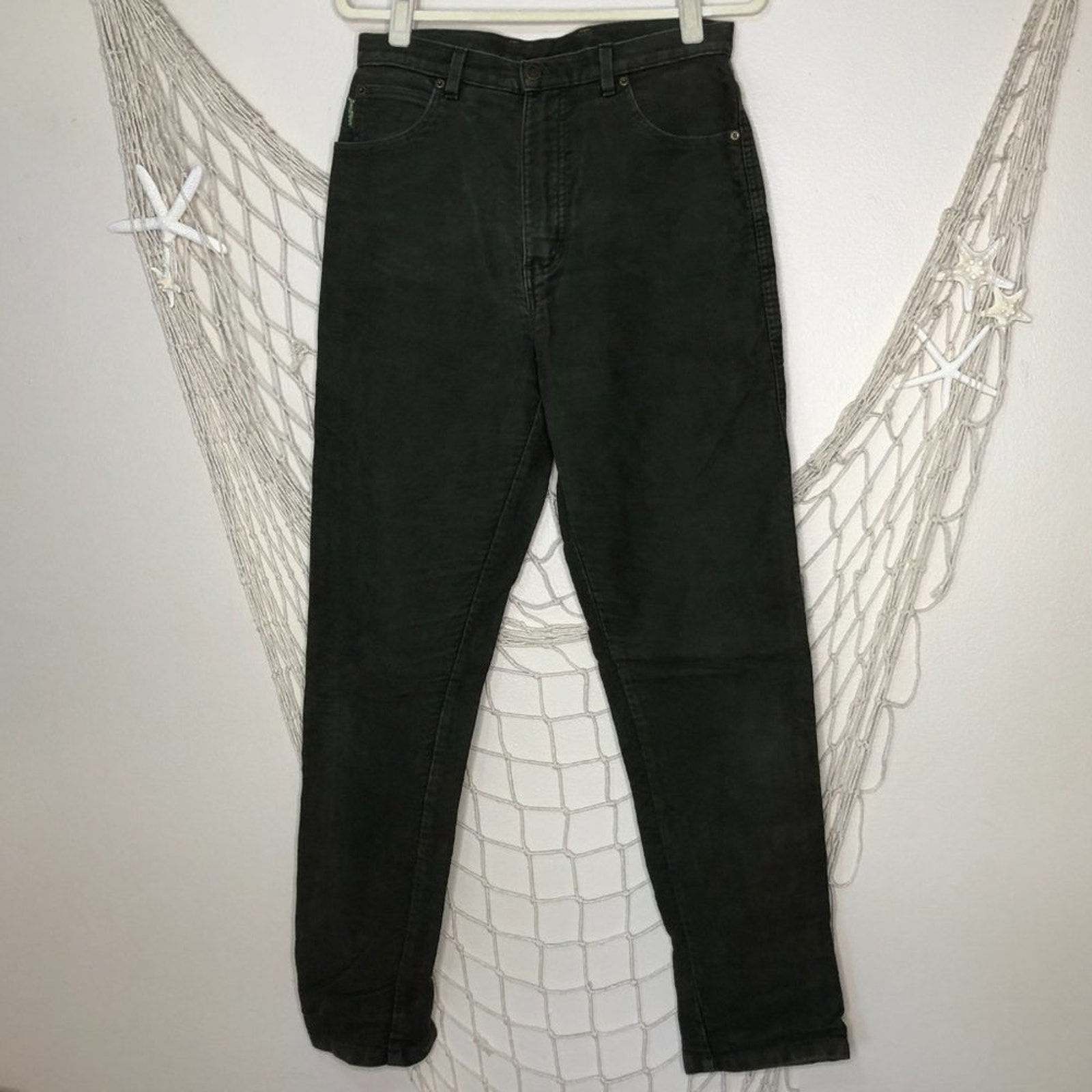 JAMES McKENZIE New Zealand Women's Moleskins Olive Green Jeans US/12 NZ/14 - Picture 11 of 11