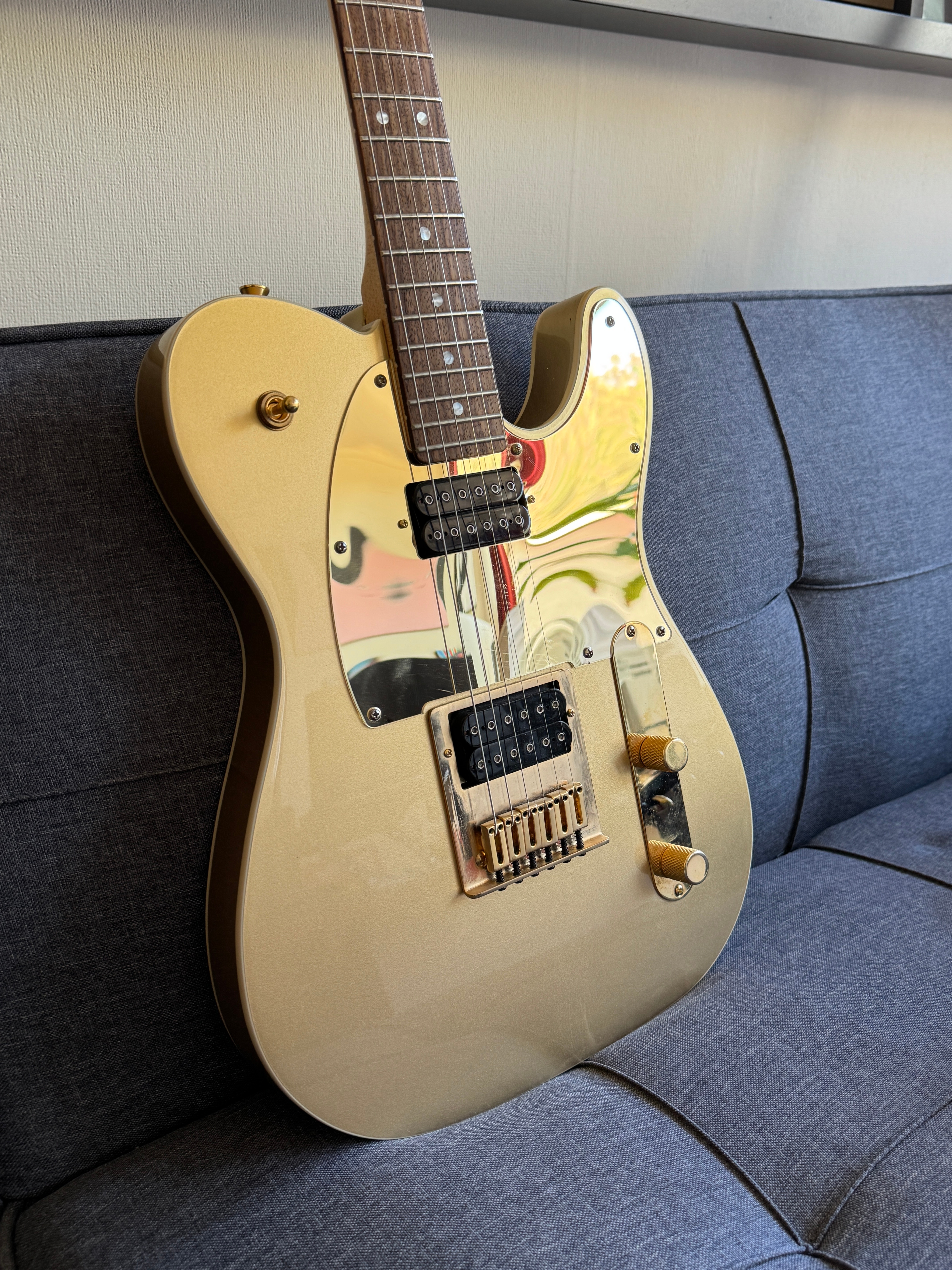 FENDER Squier John 5 Signature J5 Telecaster Electric Guitar Frost GOLDIE