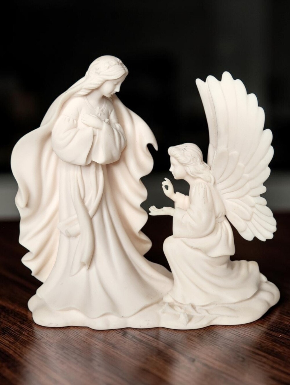 Roman Inc. The Millennium “The Annunciation” Figurine Virgin Mary Angel 1995