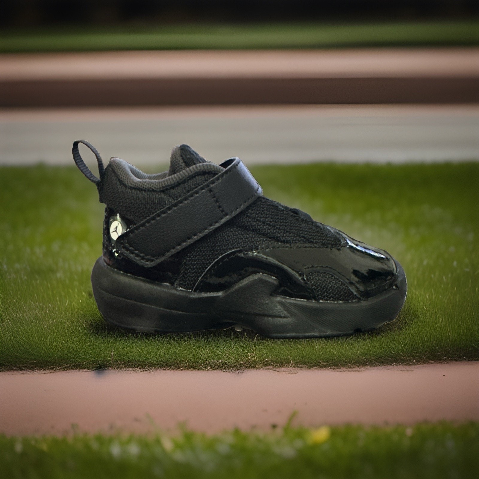 New Kids Size 5c Jordan Max Aura Black FQ8296-001
