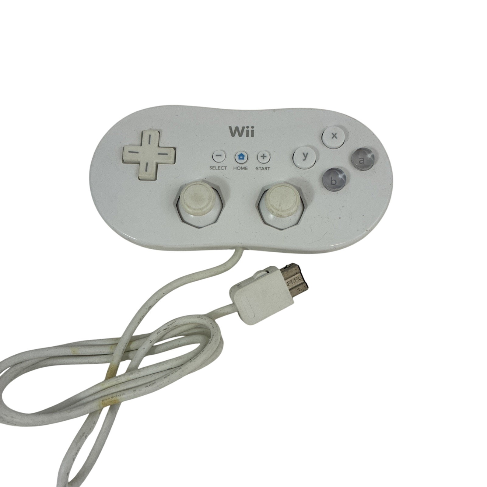 Nintendo Wii Classic Controller - White - OEM - Tested and Workingd