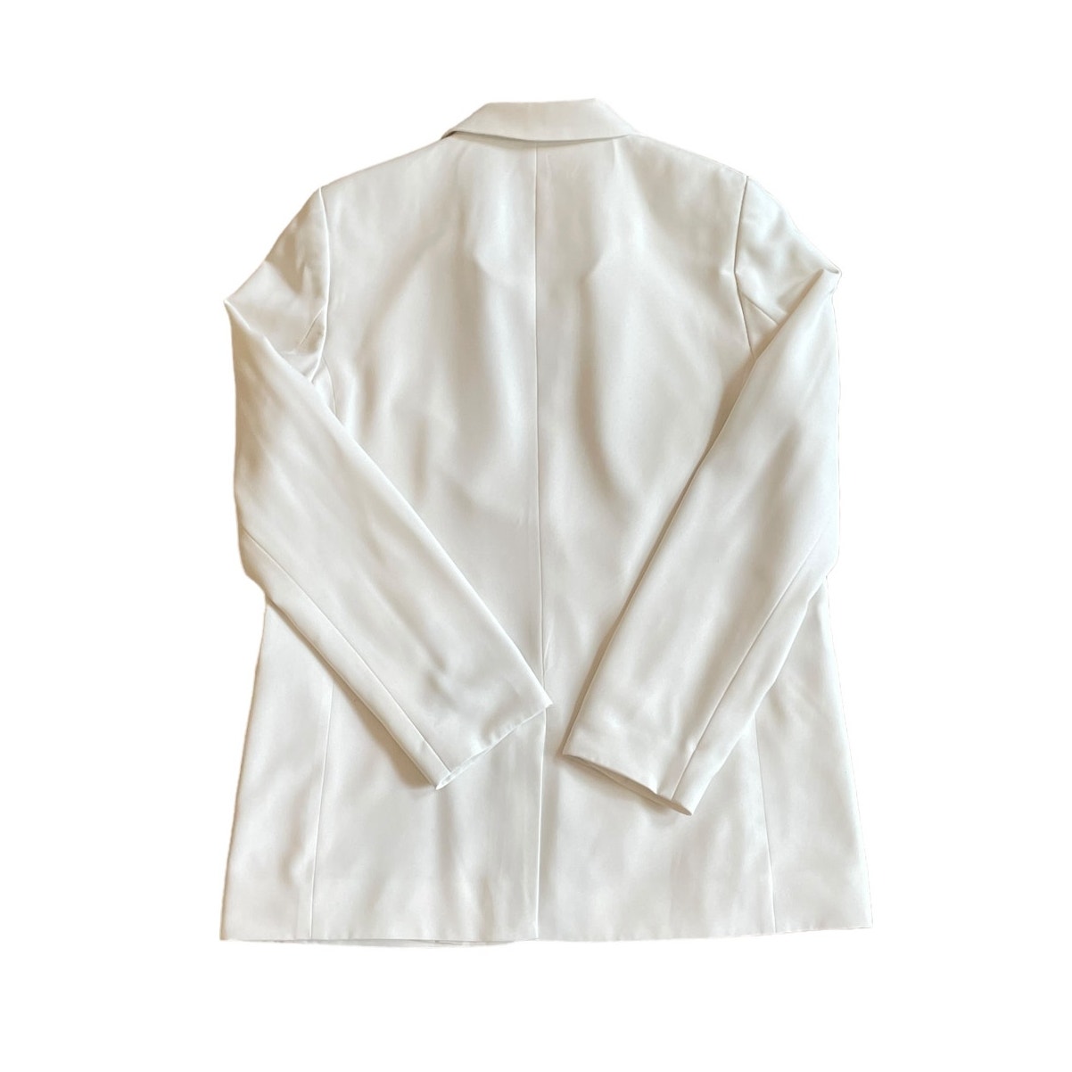 H&M einreihiger gekerbter Revers klassischer weißer Blazer Damen Größe Medium - Bild 4 von 12