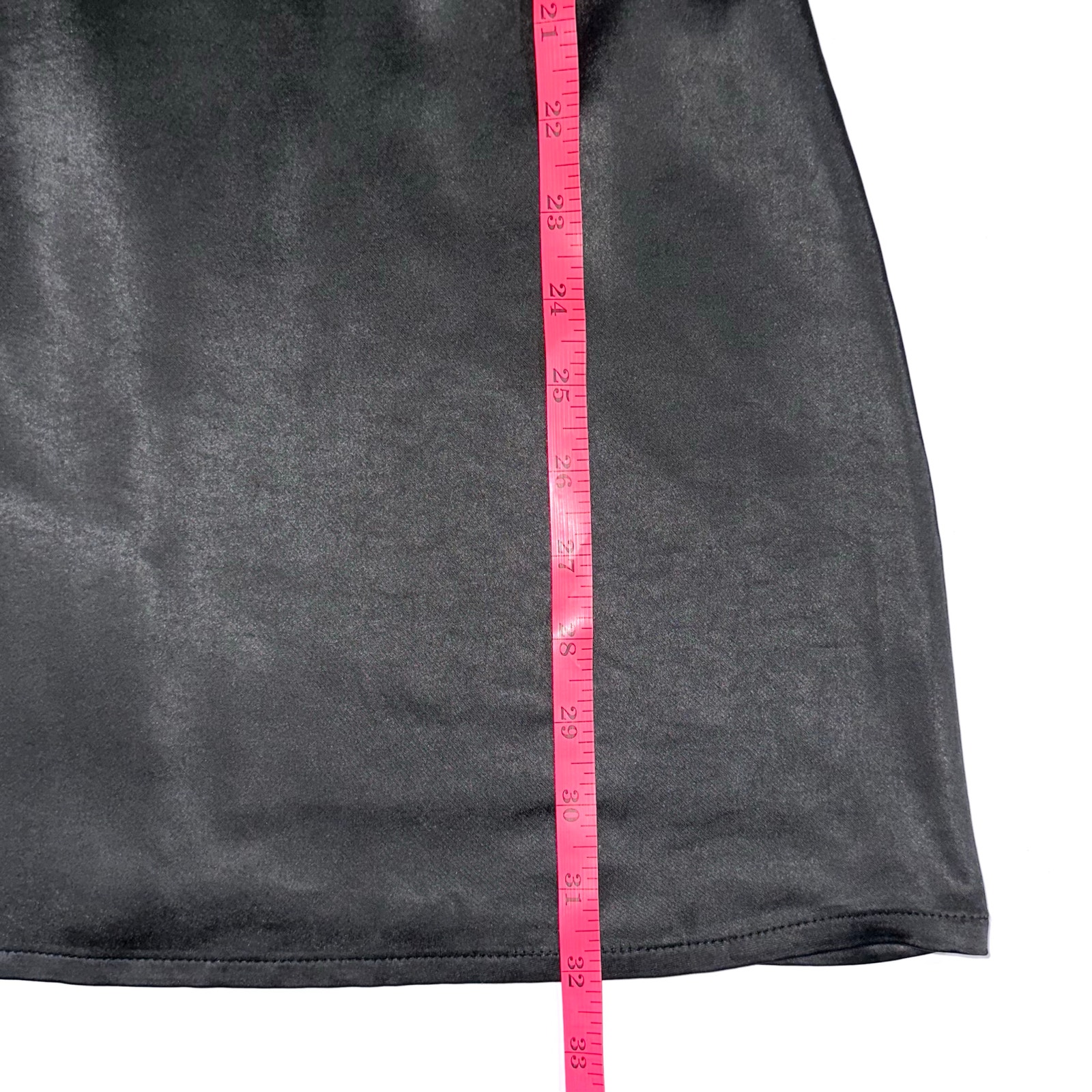 NWT Princess Polly Black Satin Cobie Mini Dress Size 2 - Picture 15 of 15