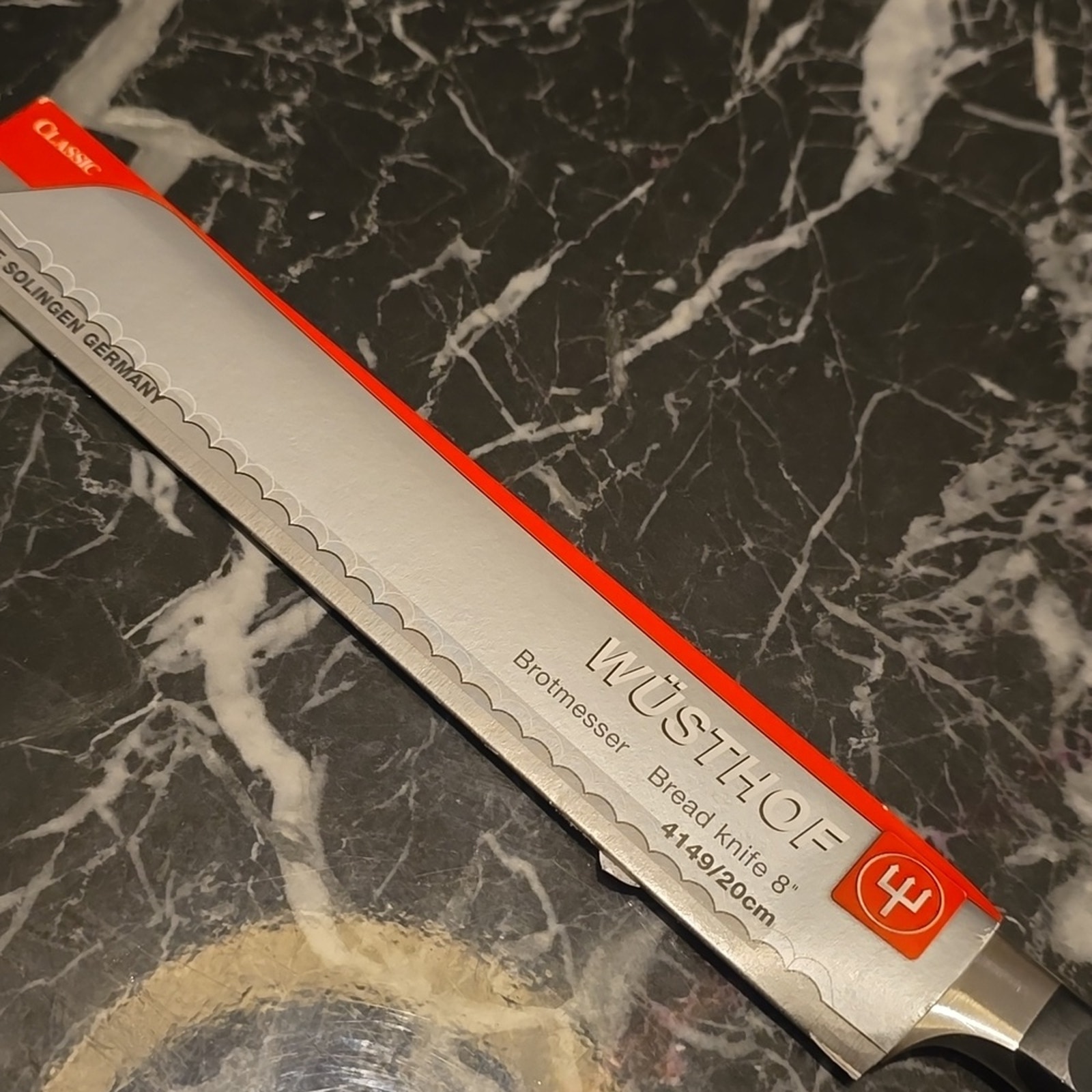 ❤️BUY 2 GET 1 FREE Wusthof Classic 8-Inch Bread Knife (4149), Retail $135.00 - Picture 4 of 5