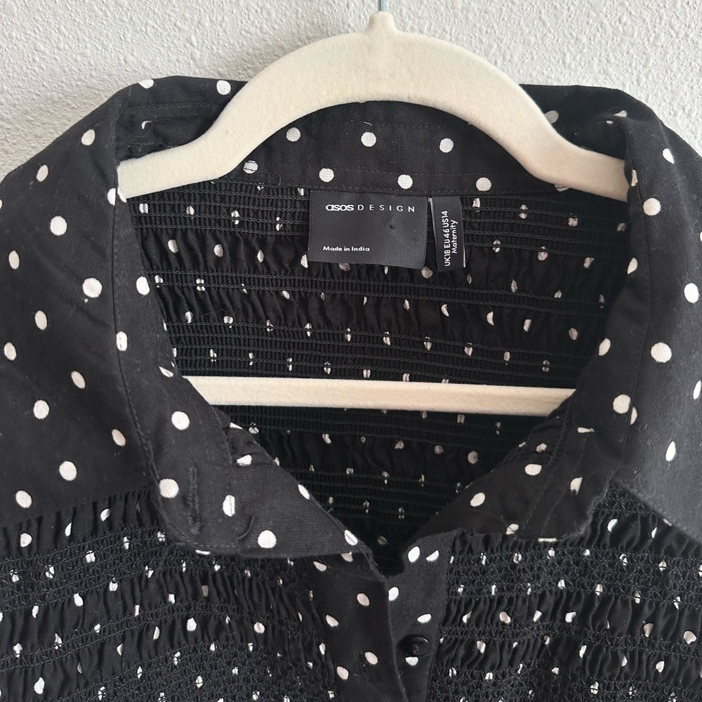 Maternity Asos Dresses Size 14 ASOS DESIGN Maternity Halterneck Pretty  Embroidered Floral And