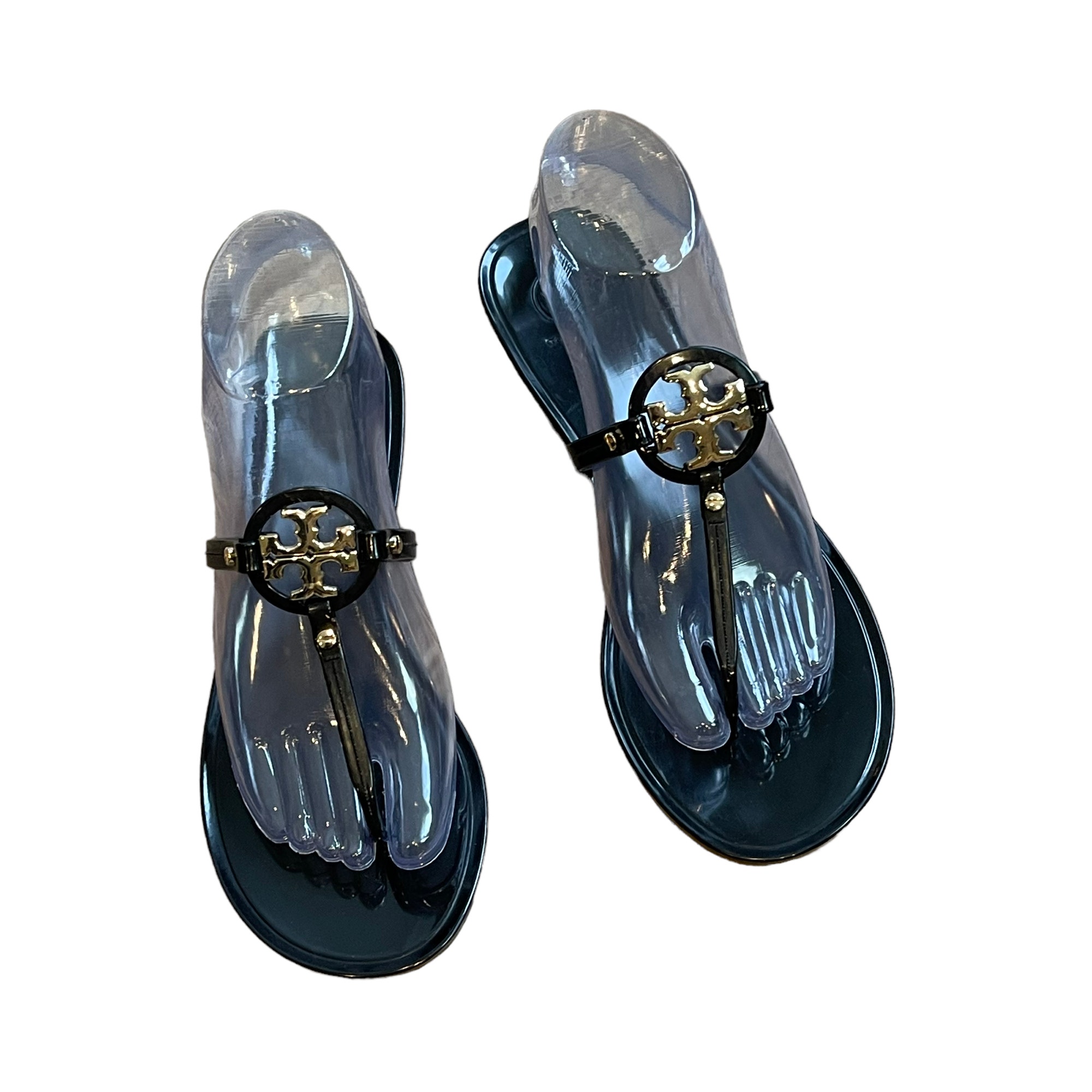 Miller Metal Logo Sandal: Women's Designer Sandals | Tory Burch
