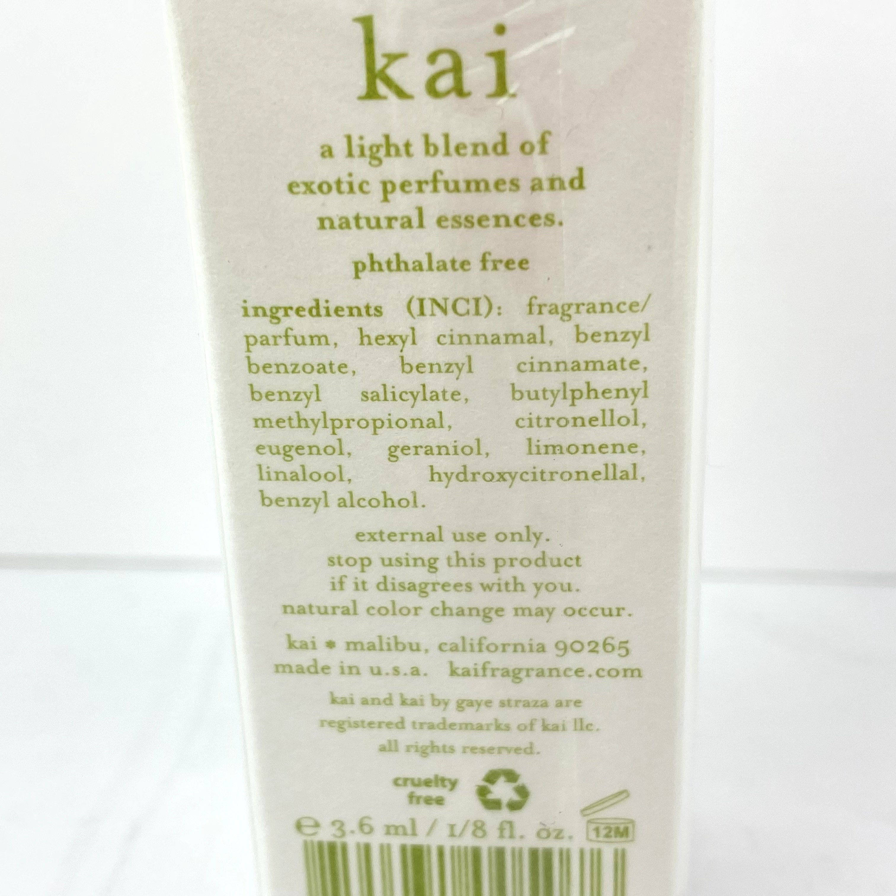 kai by Gaye Straza Perfume Oil