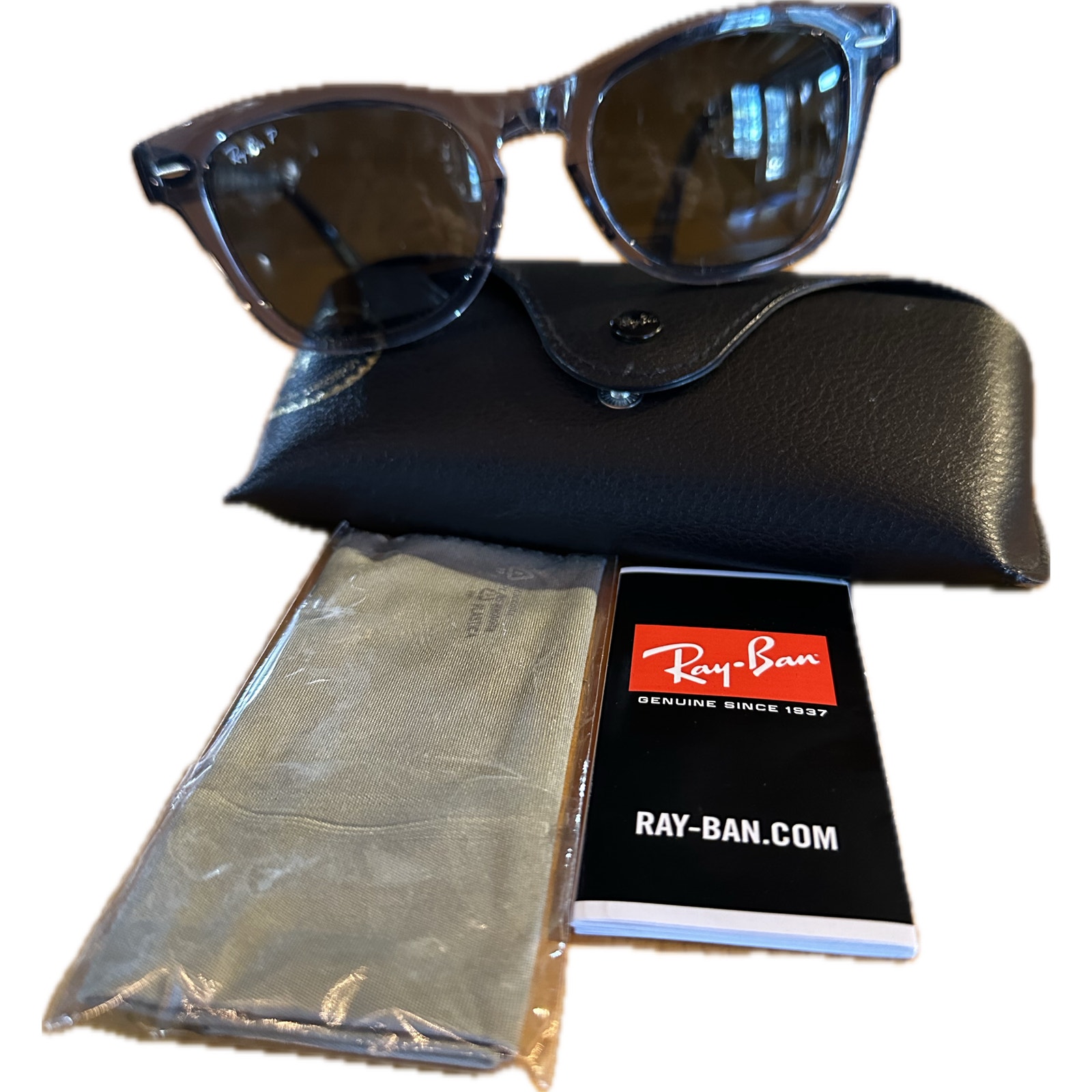 Ray-Ban Sonnenbrille Unisex RB0707-S-F grau/blau polarisiert - Bild 2 von 8