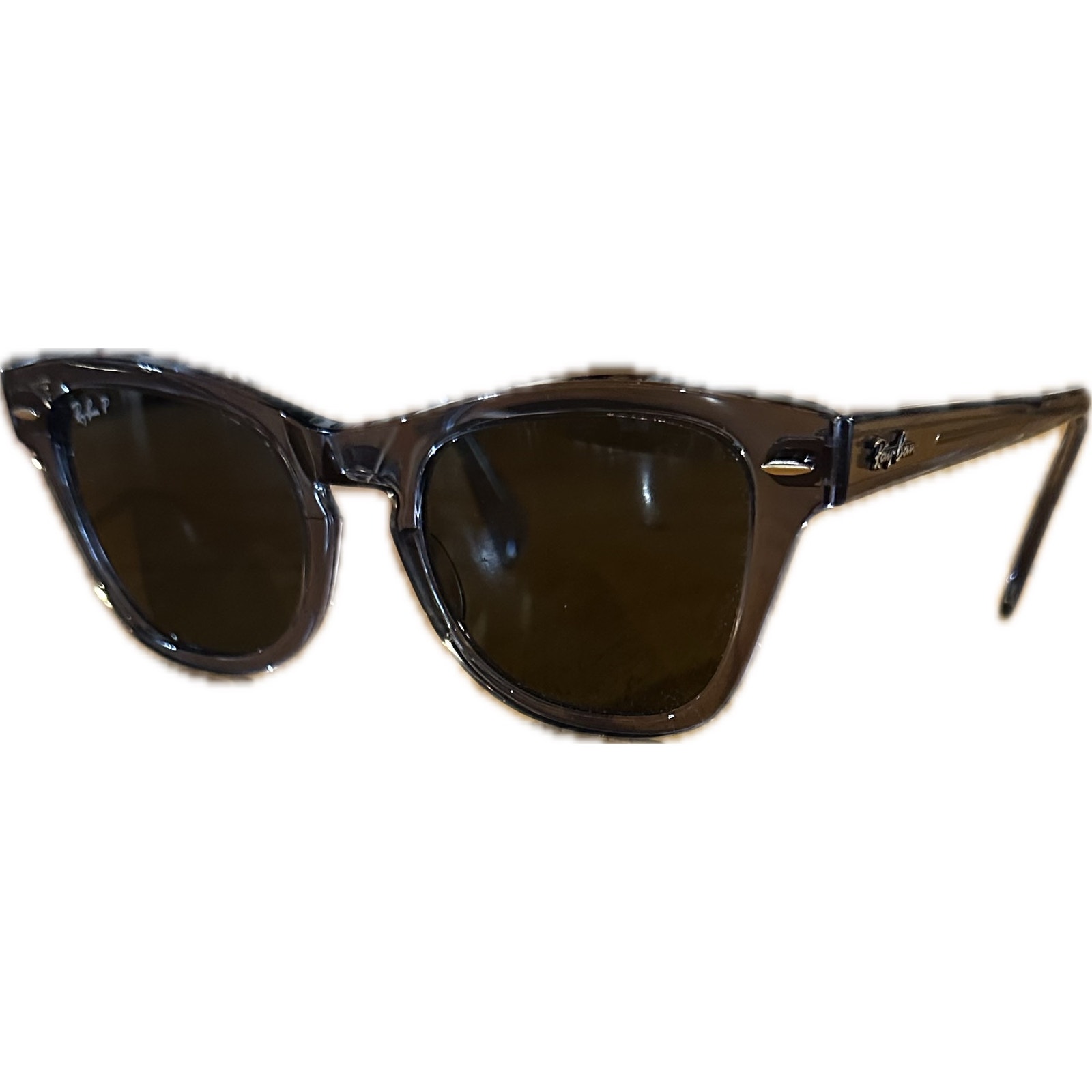 Ray-Ban Sonnenbrille Unisex RB0707-S-F grau/blau polarisiert - Bild 4 von 8