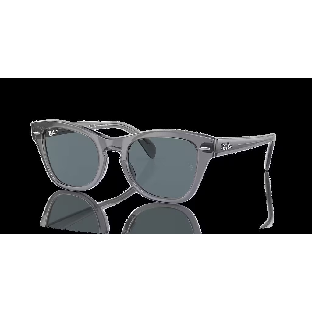 Ray-Ban Sonnenbrille Unisex RB0707-S-F grau/blau polarisiert - Bild 1 von 8