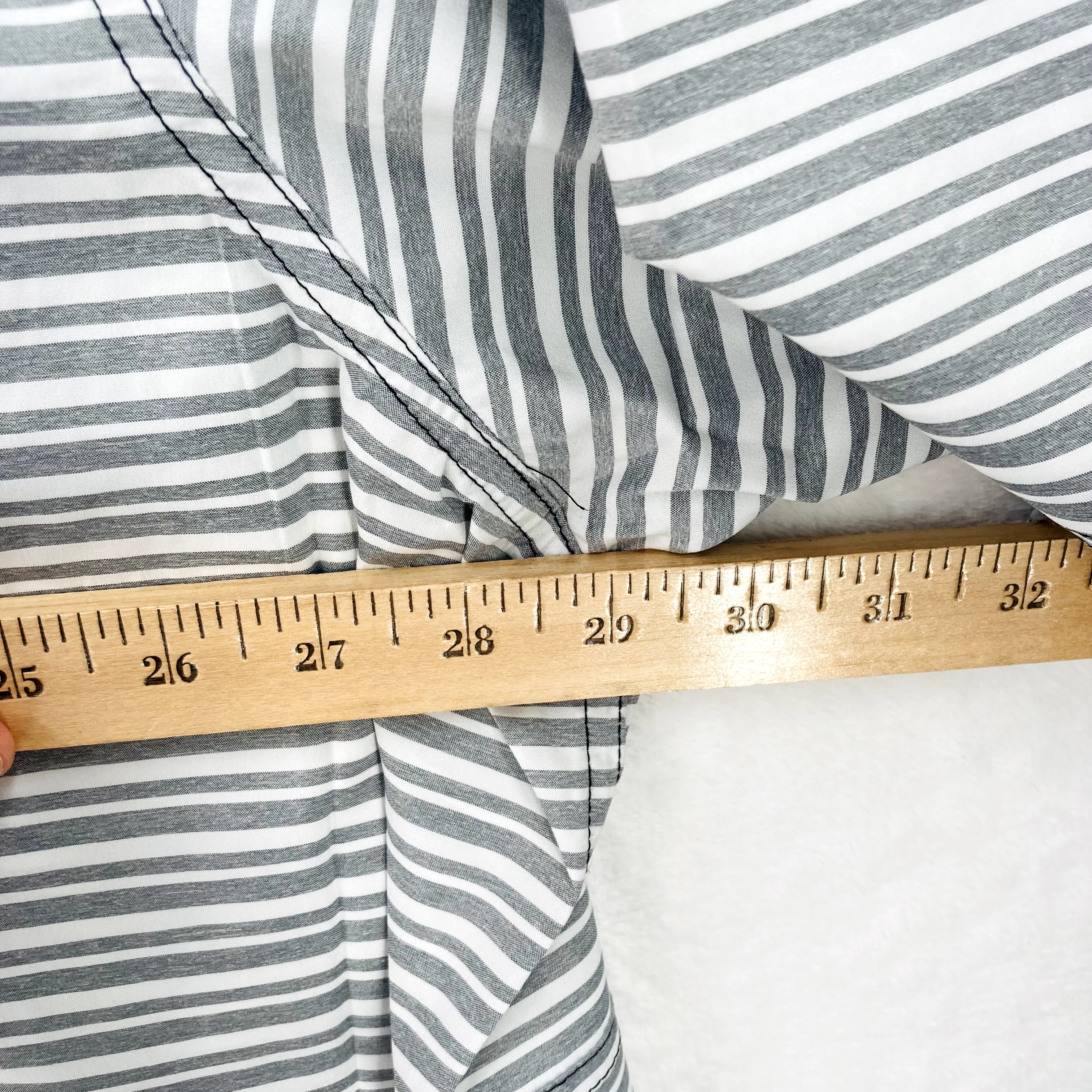 Columbia Vented Shirt Mens 4XT Gray Striped Outdoor Fishing New with