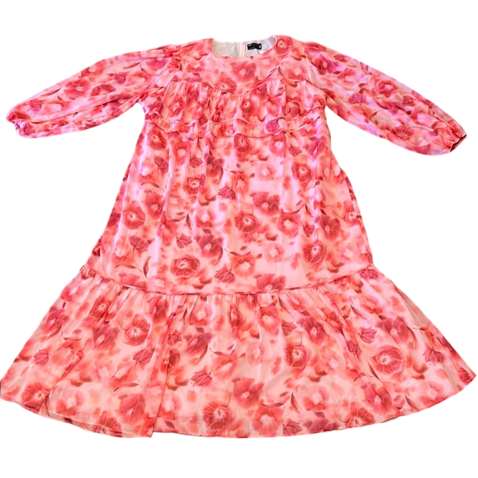 NWT Asos Design Curve Channel Waist Floral Maxi Dress Plus Size 24 | eBay
