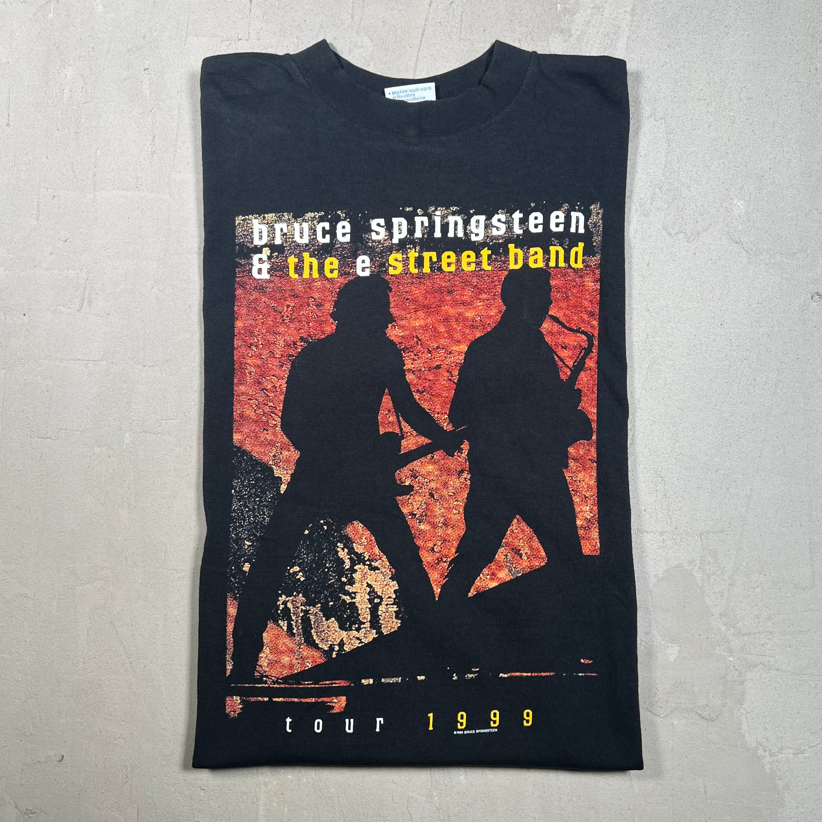 Vintage 1999 Bruce Springsteen E Street Band Tour Black Tee Size Large