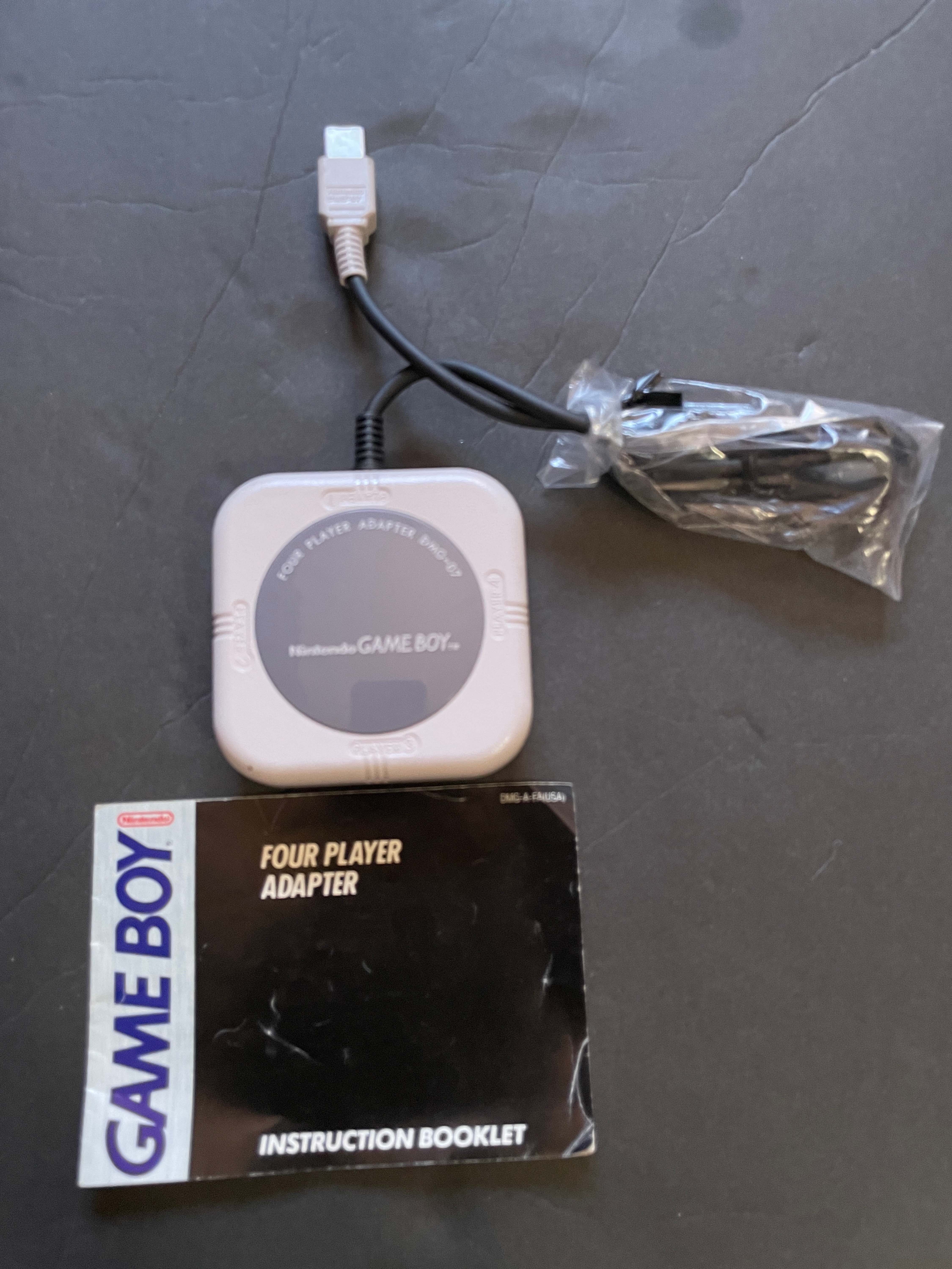 Nintendo Game Boy Four Player Adapter DMG-07 Authentic OEM 90s Working 