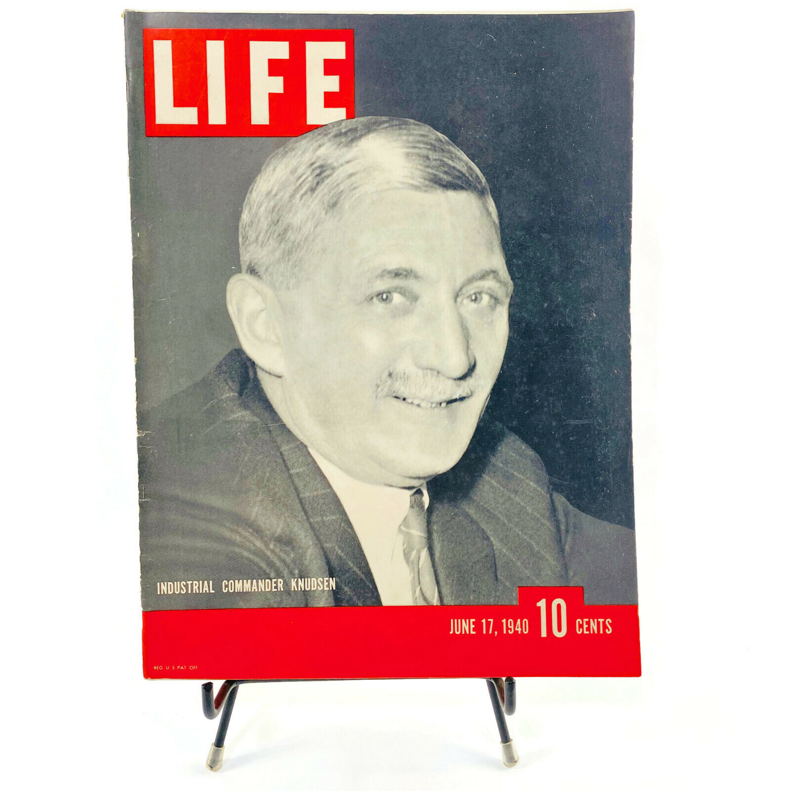 LIFE Magazine June 17 1940 WWII Knudsen Cover Joe Louis Feature