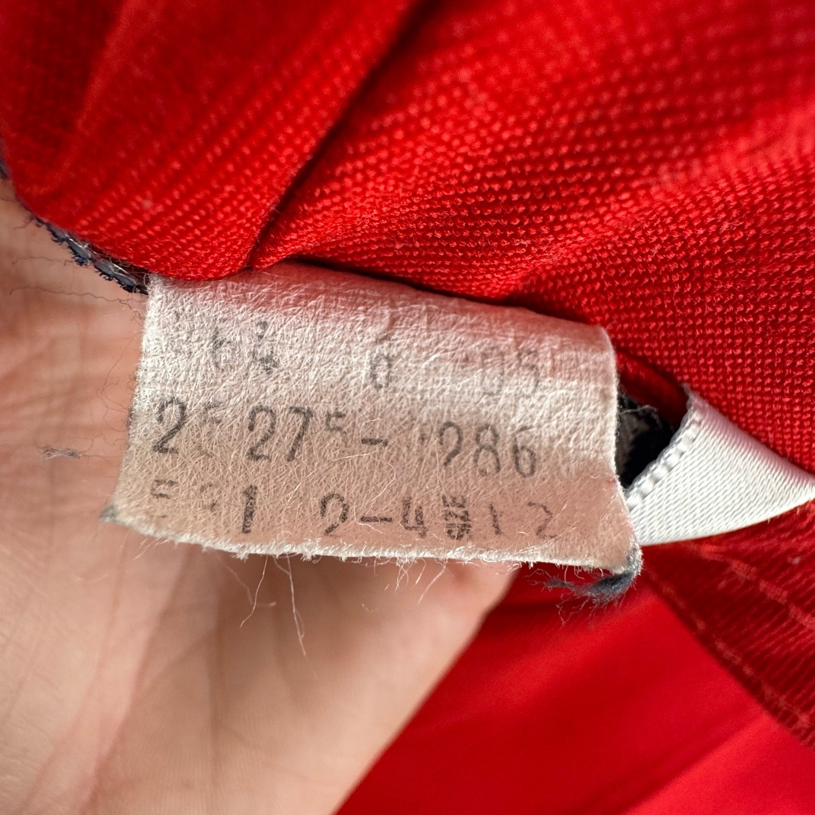 Levi Strauss & Co. Vintage 80s Red Straight Leg High Rise Dress Pants Size 12 - Picture 9 of 9