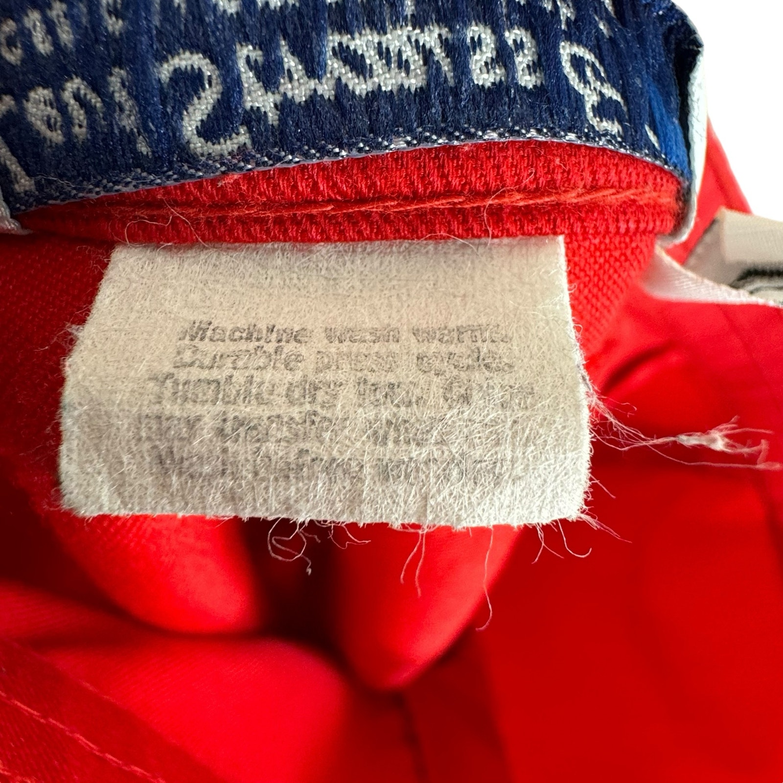 Levi Strauss & Co. Vintage 80s Red Straight Leg High Rise Dress Pants Size 12 - Picture 7 of 9