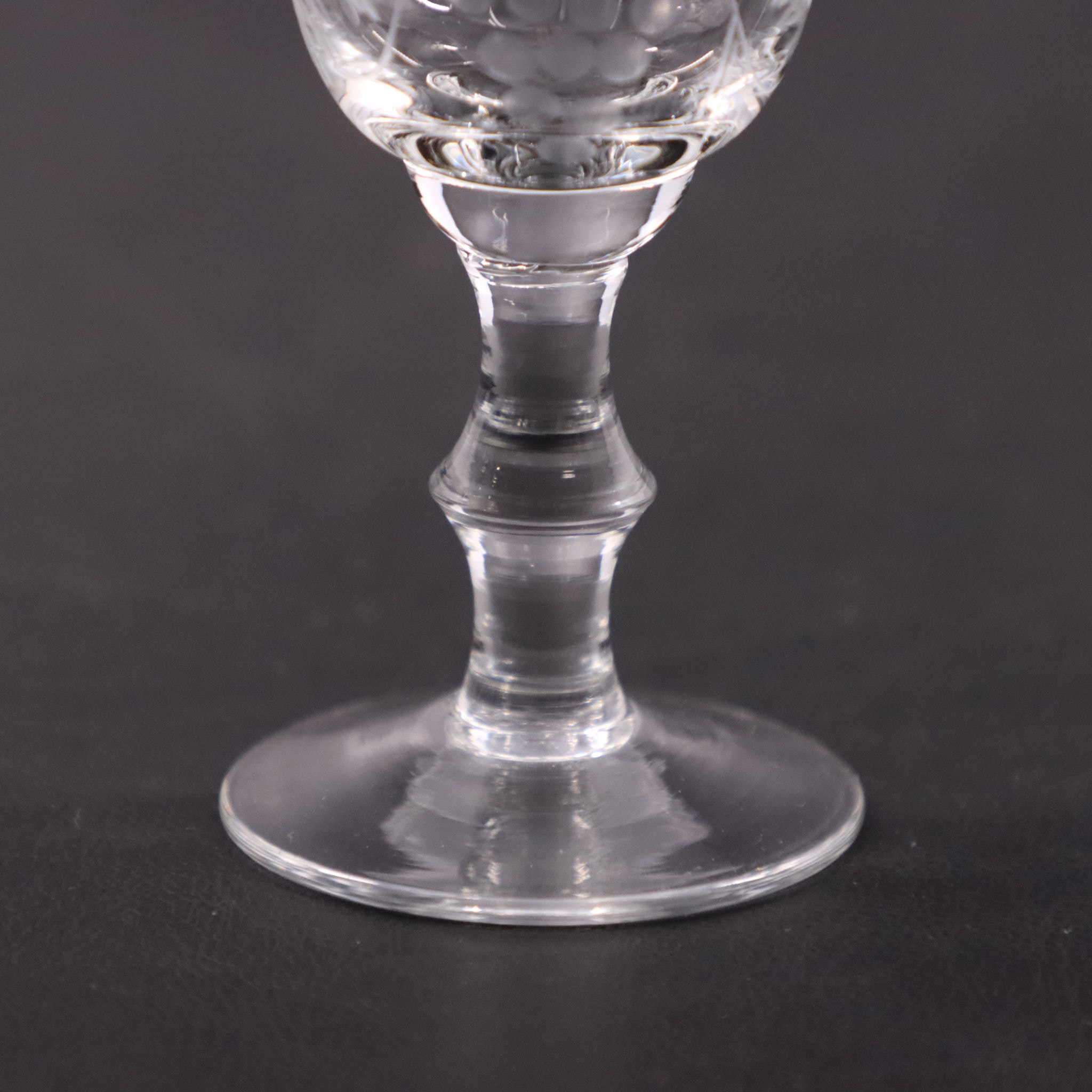 Krosno Grape Etched Crystal Carafe Decanter 5 Cordial Aperitif Glasses eBay
