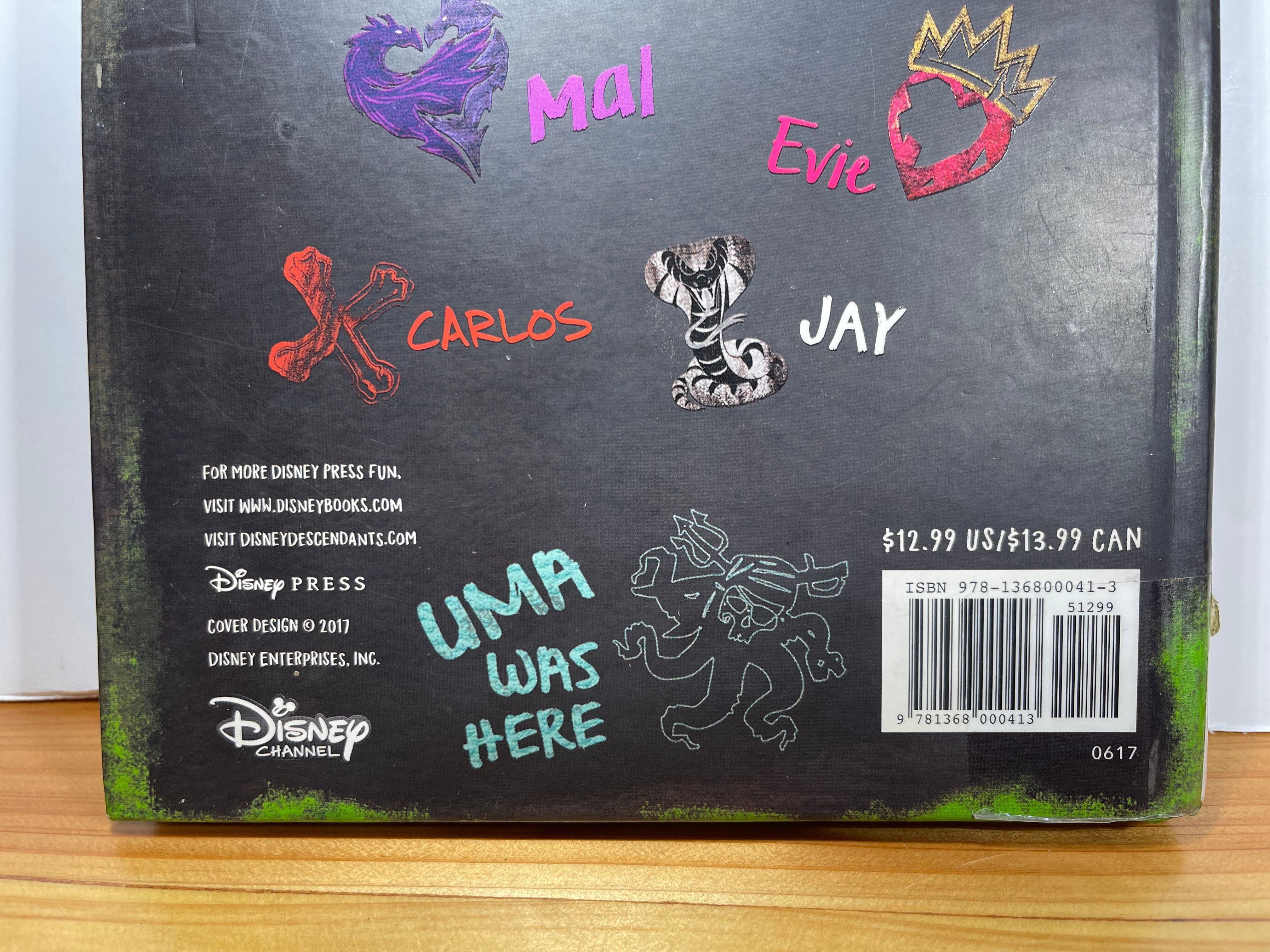 Mal's Spell Book II by Disney Book Group First Hardcover Edition June ...