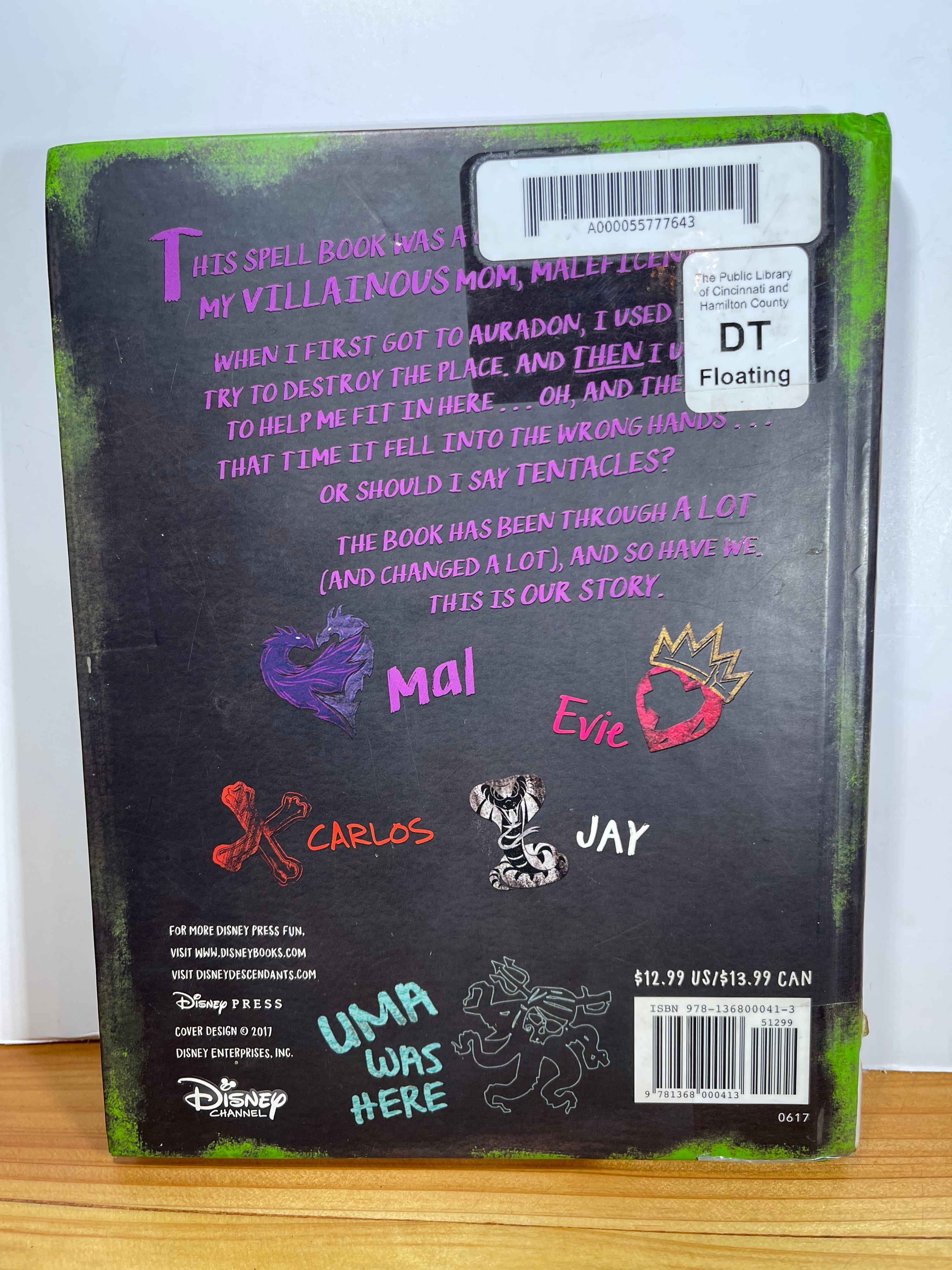 Mal's Spell Book II by Disney Book Group First Hardcover Edition June ...