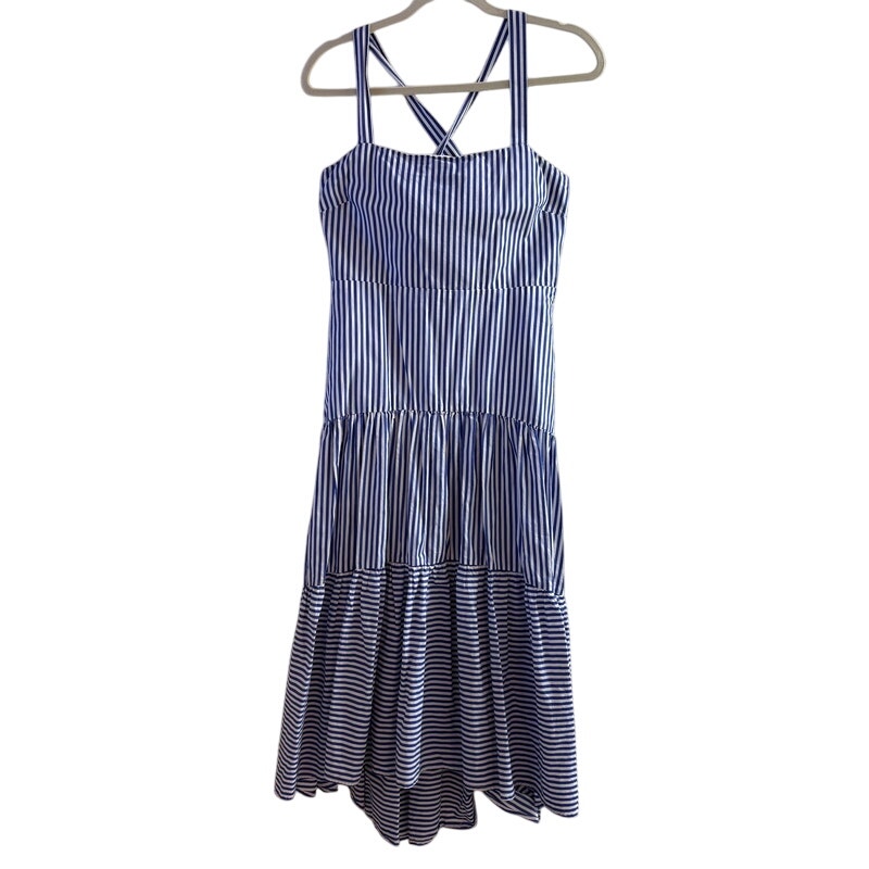 banana republic blue and white striped dress Lark Maternity & Nursing Maxi Dress Ether / X-Small By Simple Wishes main image 0