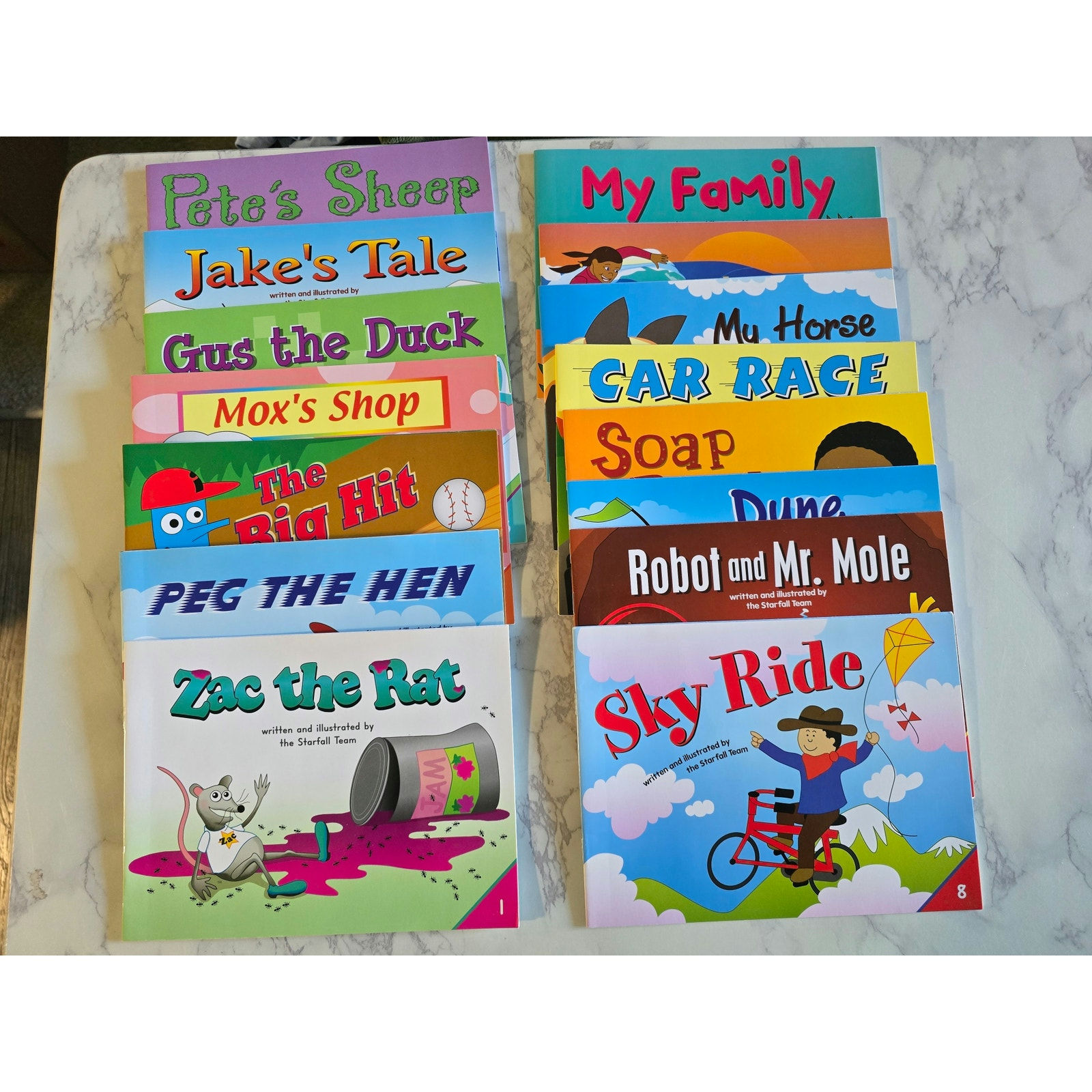 Starfall Learn To Read Phonics Books Set Lot Of 15 Complete Early Reader