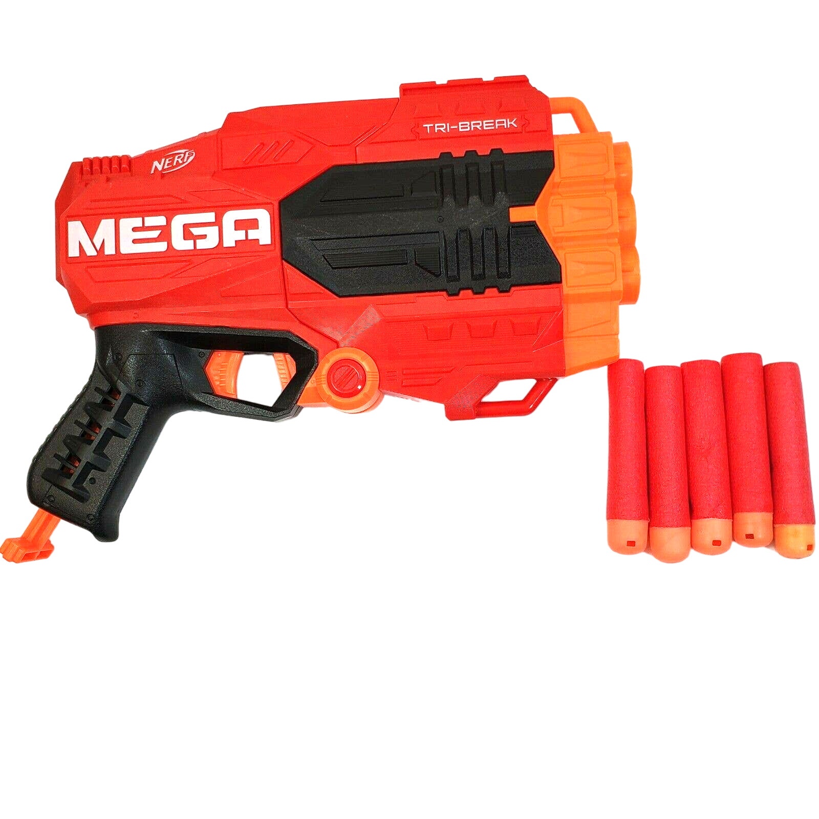 Mega Tri-Break Nerf gun comes with 5 darts 2017 Working | eBay