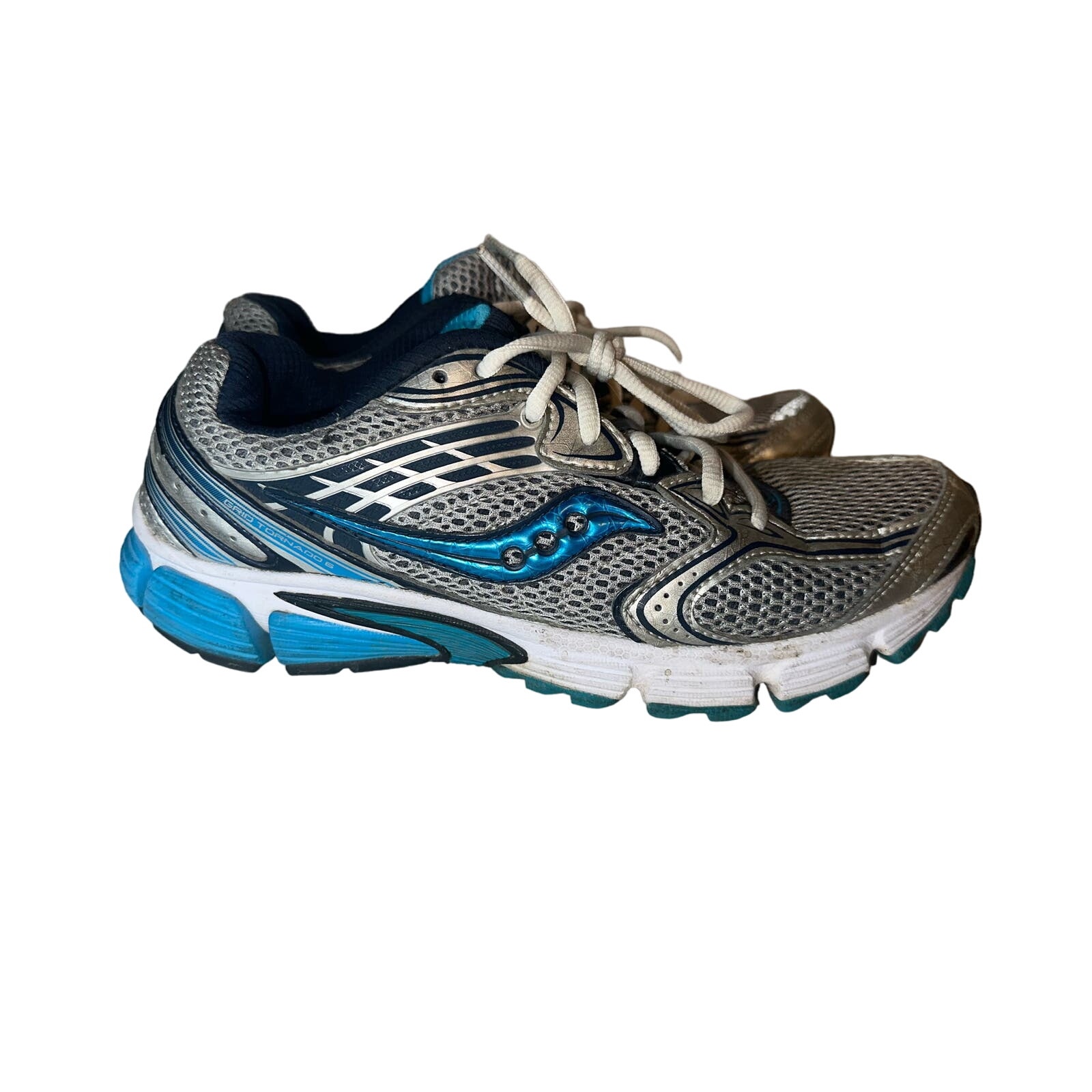 Saucony saucony grid tornado 6 Size 9.5 Shoes Blk/Blue/white/silver ...